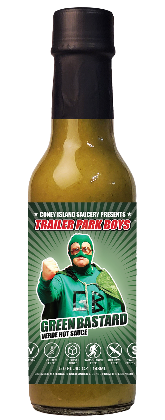 Trailer Park Boys - Green Bastard Hot Sauce 5oz