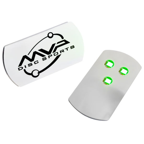 MVP Tri-Lit Green LED Disc Lights - 10 Pack