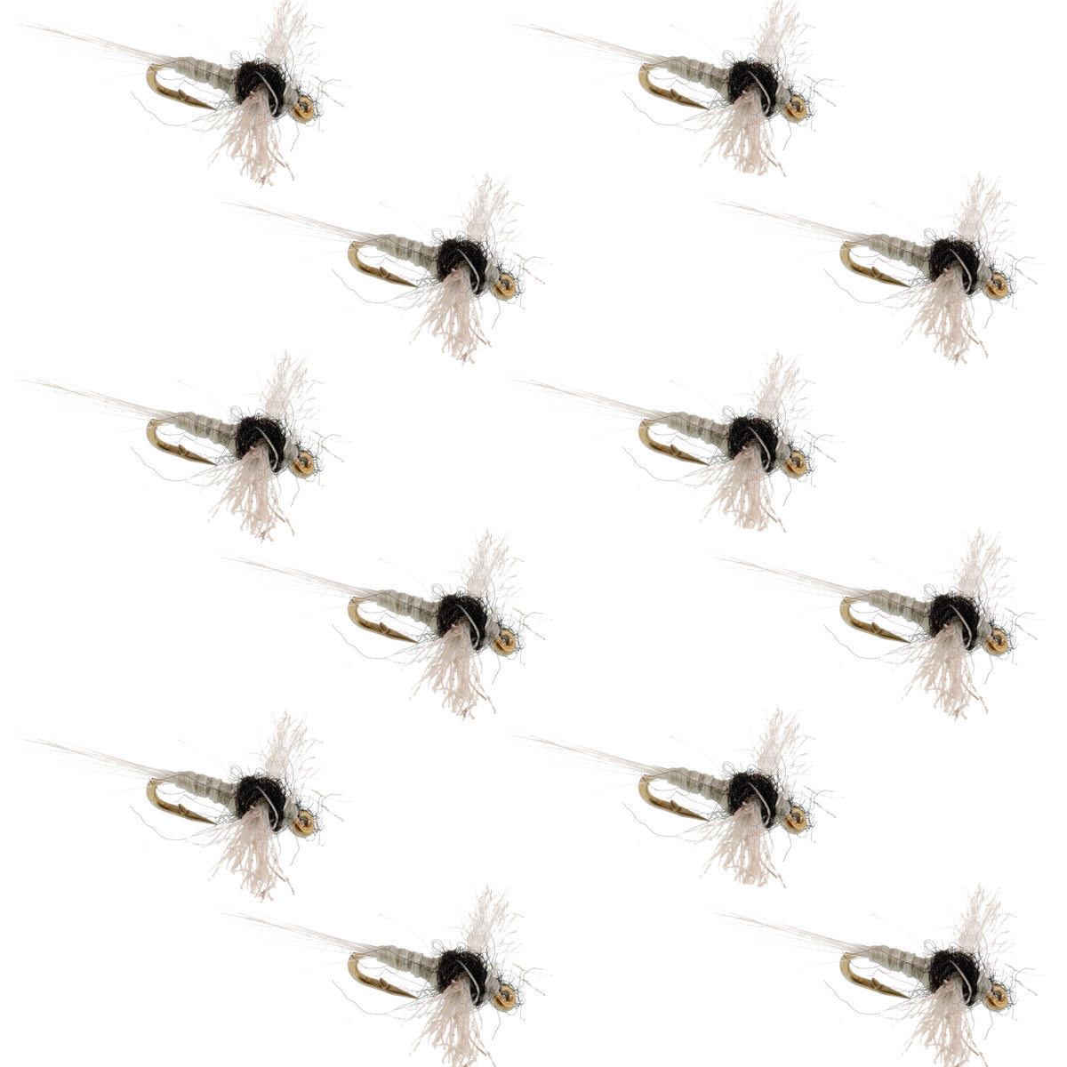 Trico Spinner Z-Lon Wing 12 Flies Hook Size 18