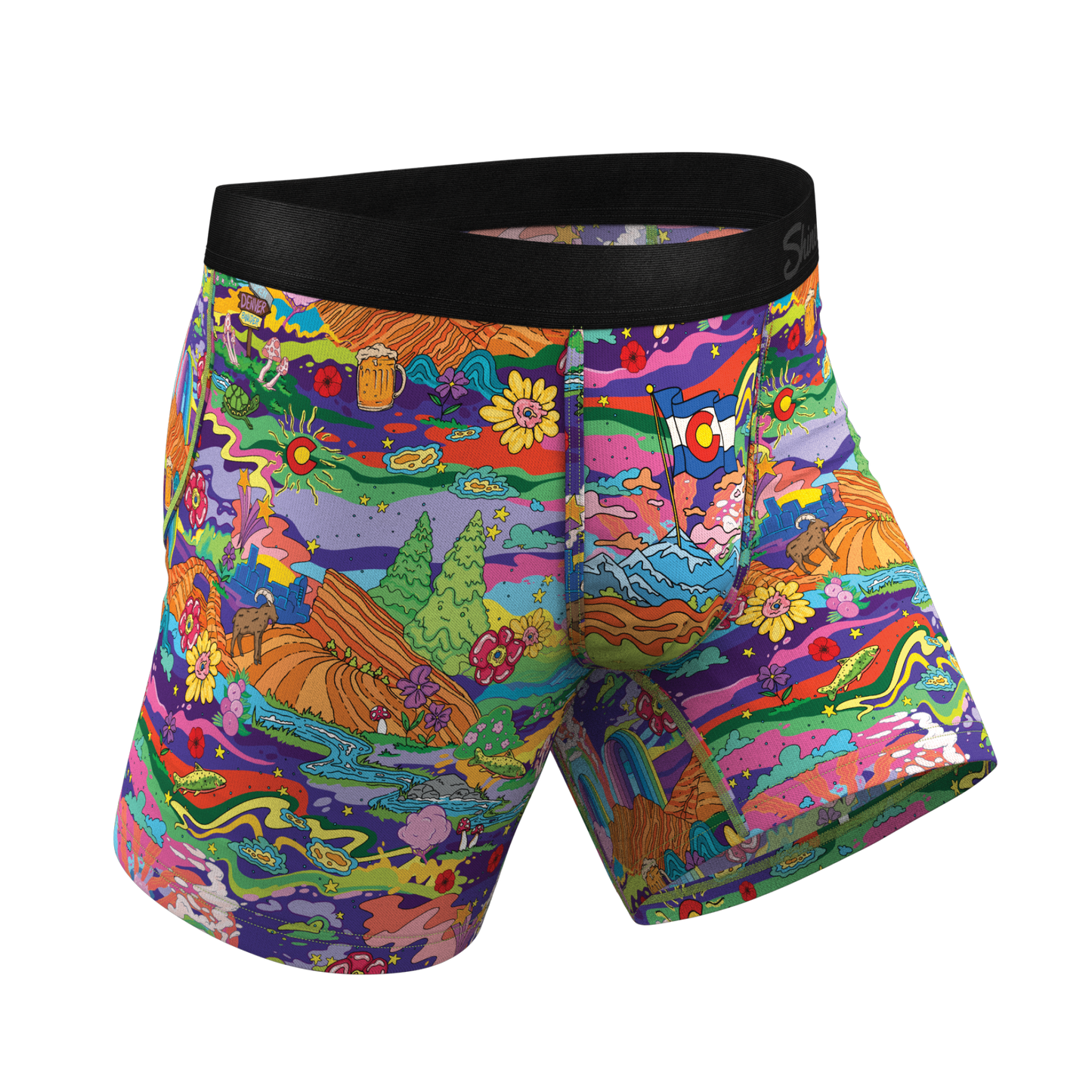 The Trippy Colorado | Trippy Colorado Ball Hammock® Pouch Underwear With Fly