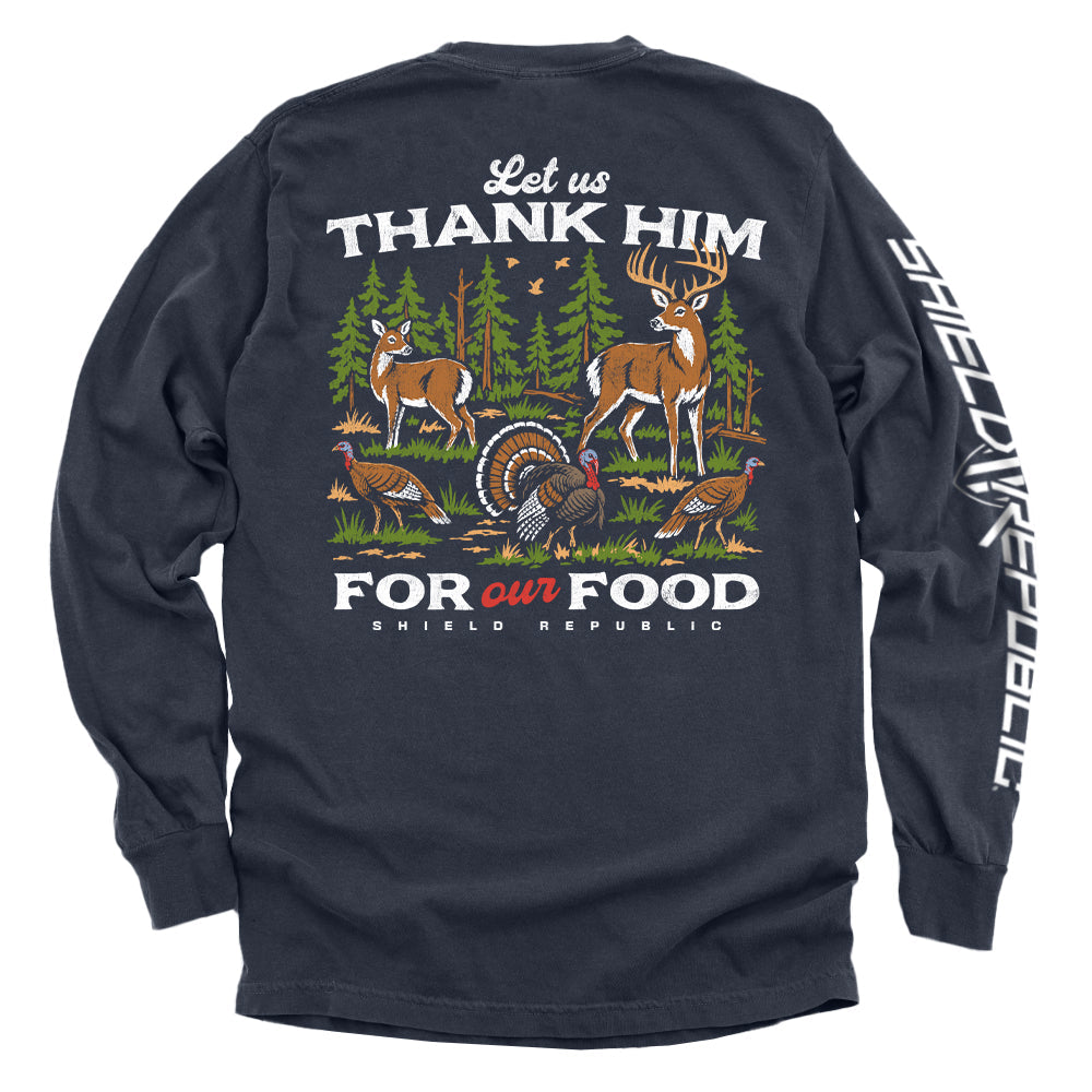 Let Us Thank Him For Our Food