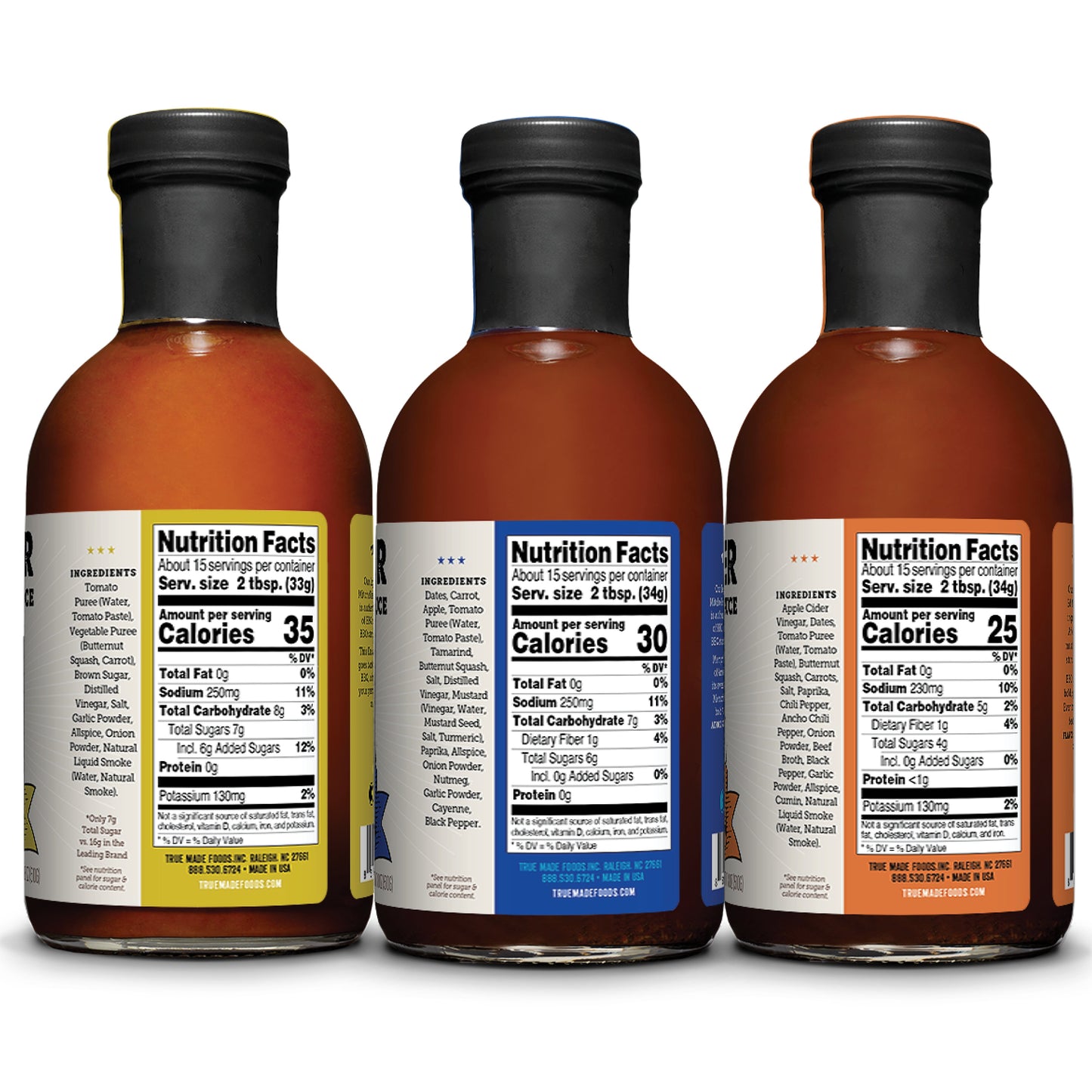 Pitmaster Ed Mitchell Western-Style BBQ Sauce Variety 3-Pack