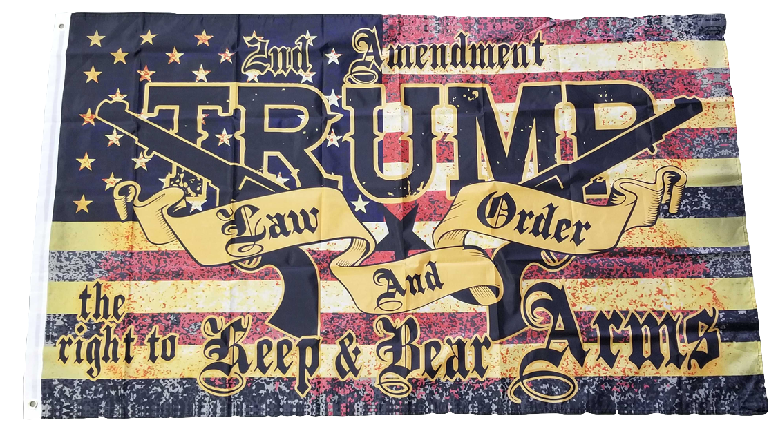 Trump Second Amendment Flag