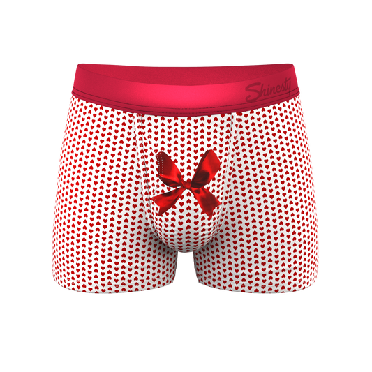 The Date Night | Valentine's Day Bow Ball Hammock® Pouch Trunks Underwear