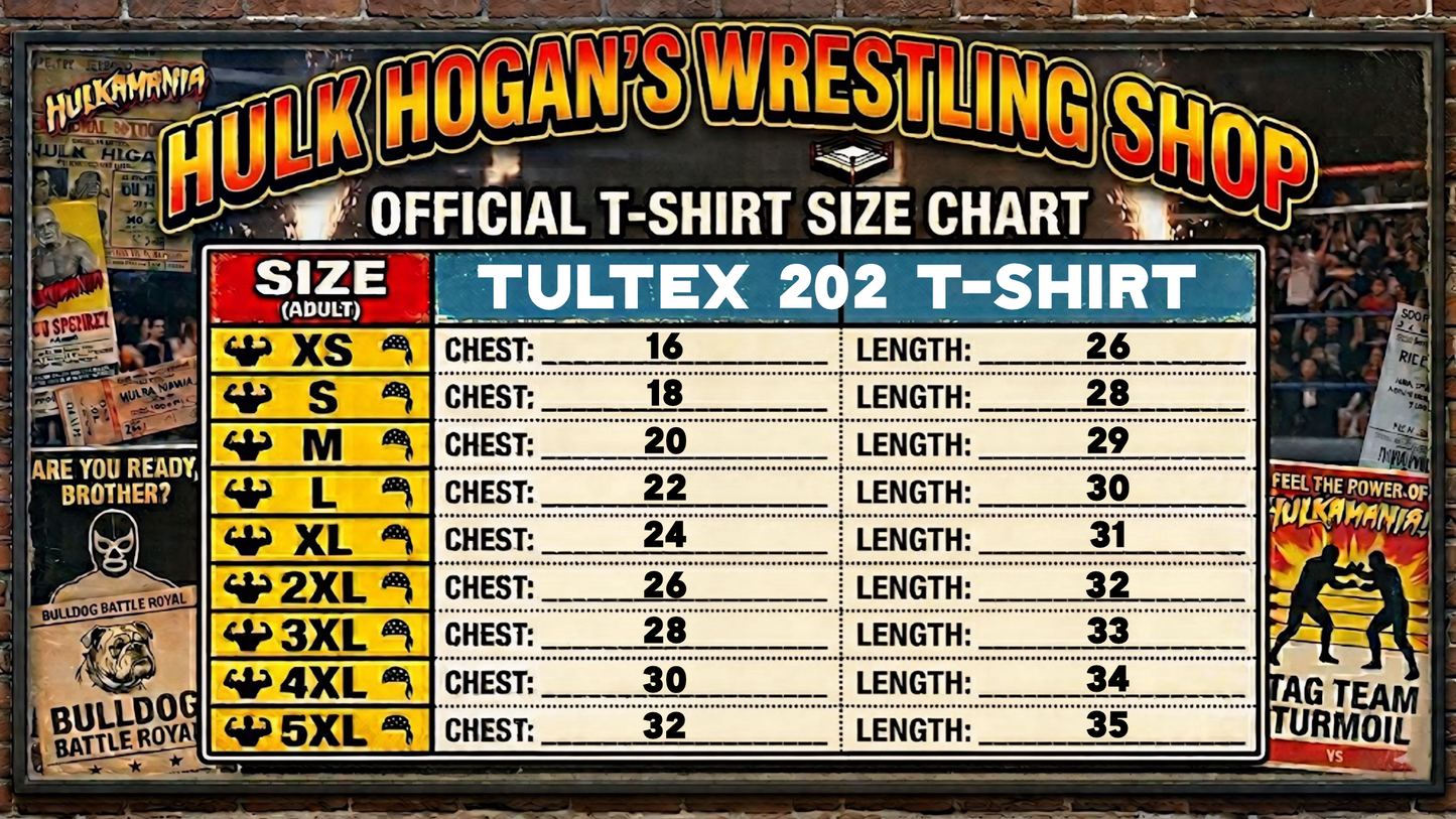 Hulk Hogan Lives Forever Collage Adult T-Shirt