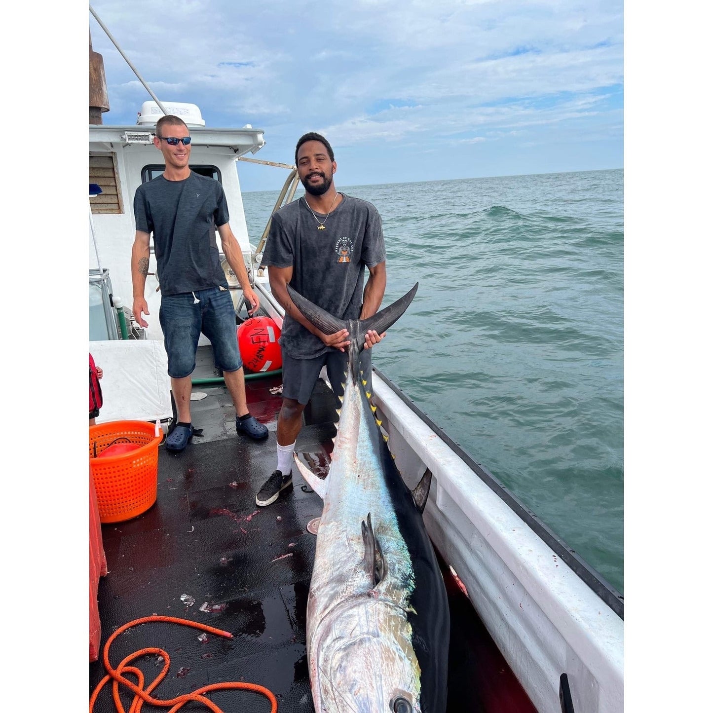 Tuna Slayer Black Washed Tee