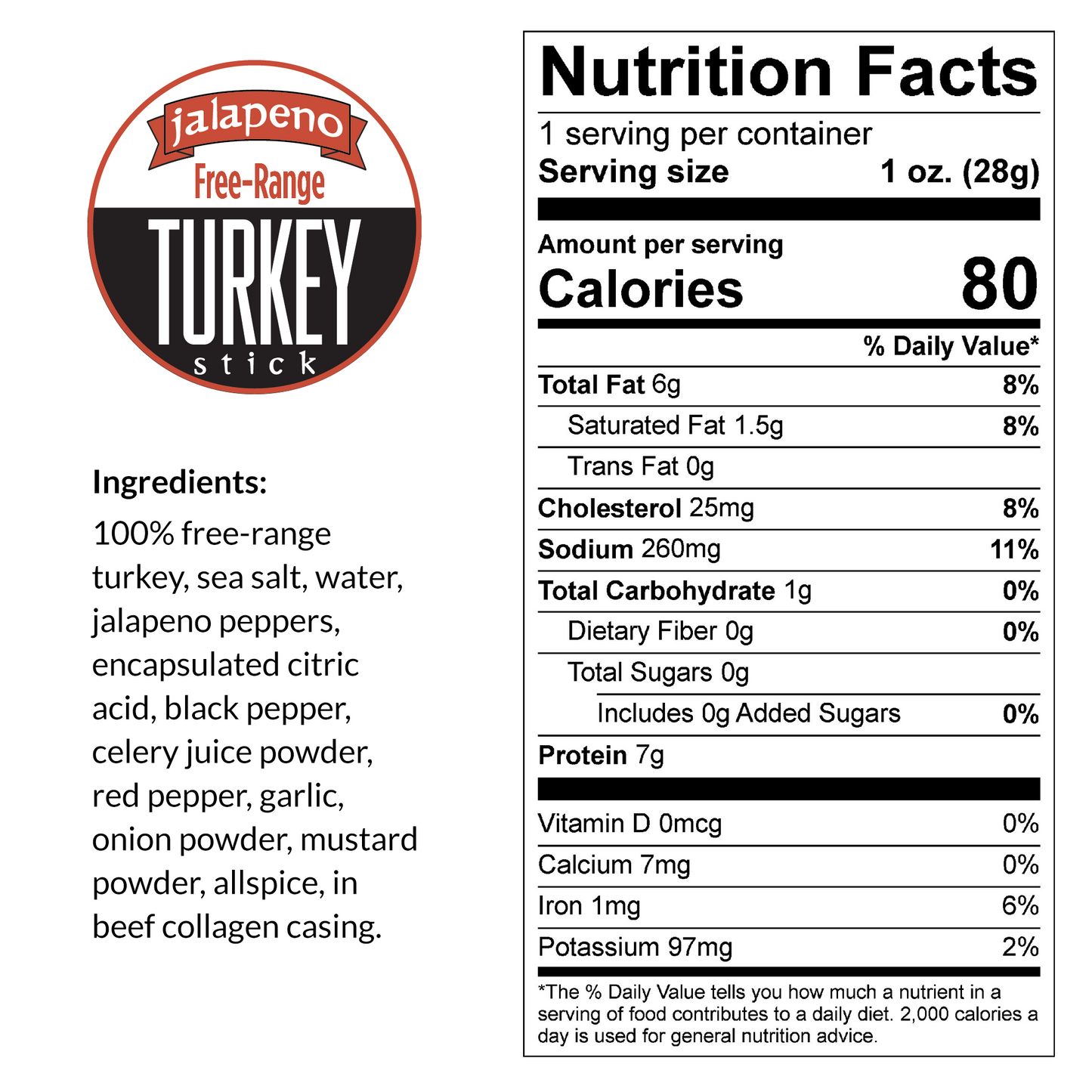 Jalapeño - Turkey, Free-Range Bites, 8-oz Packages