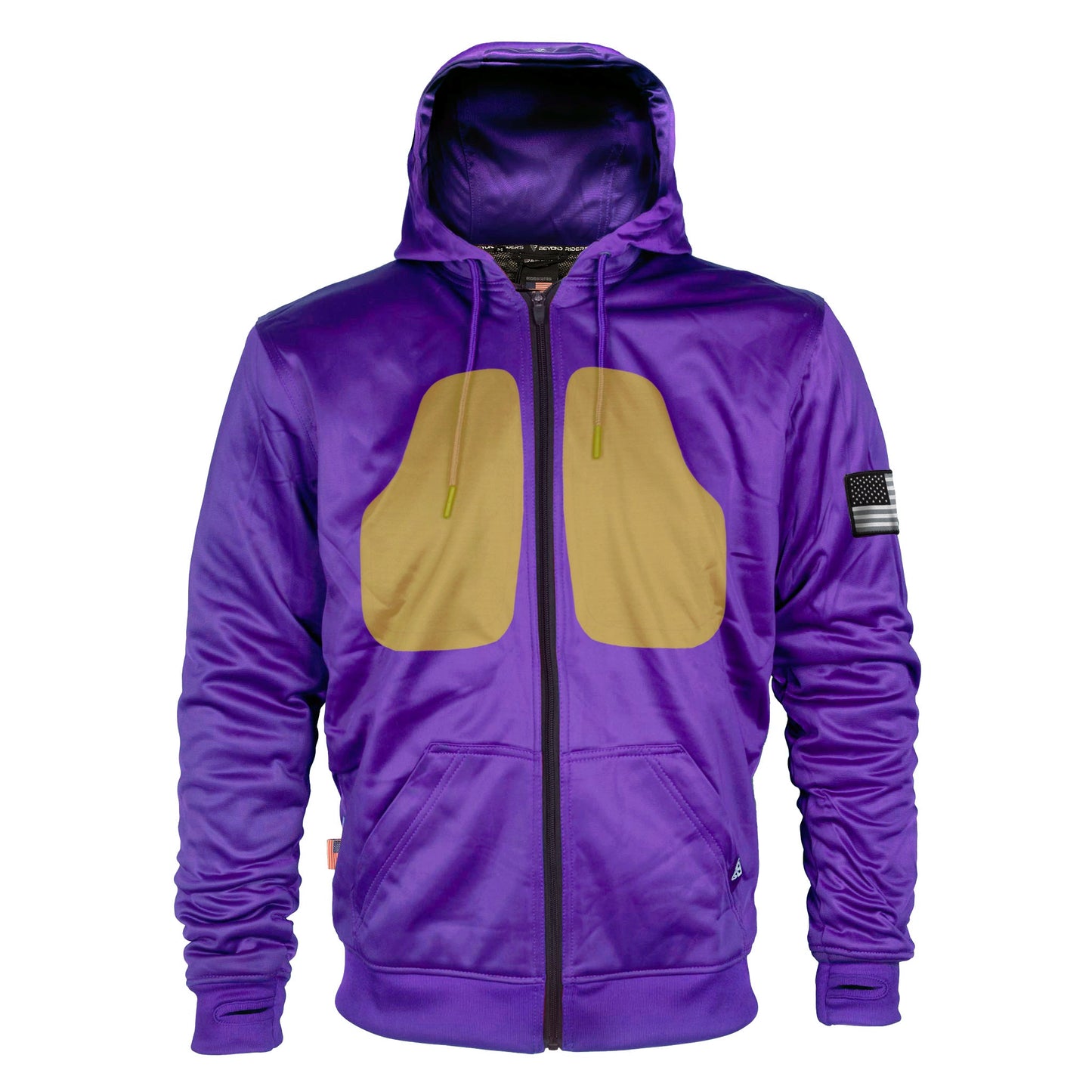 Purple Solid Ultra Protective Hoodie