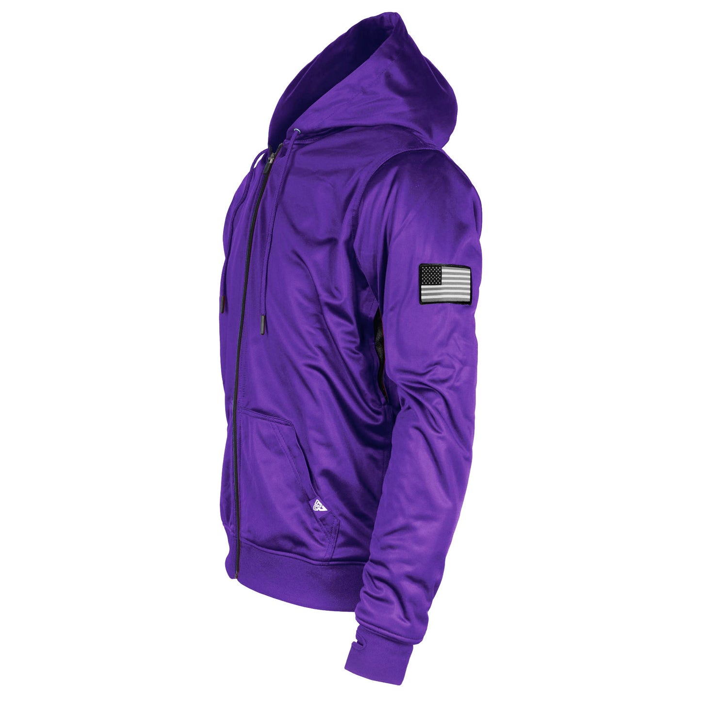 Purple Solid Ultra Protective Hoodie