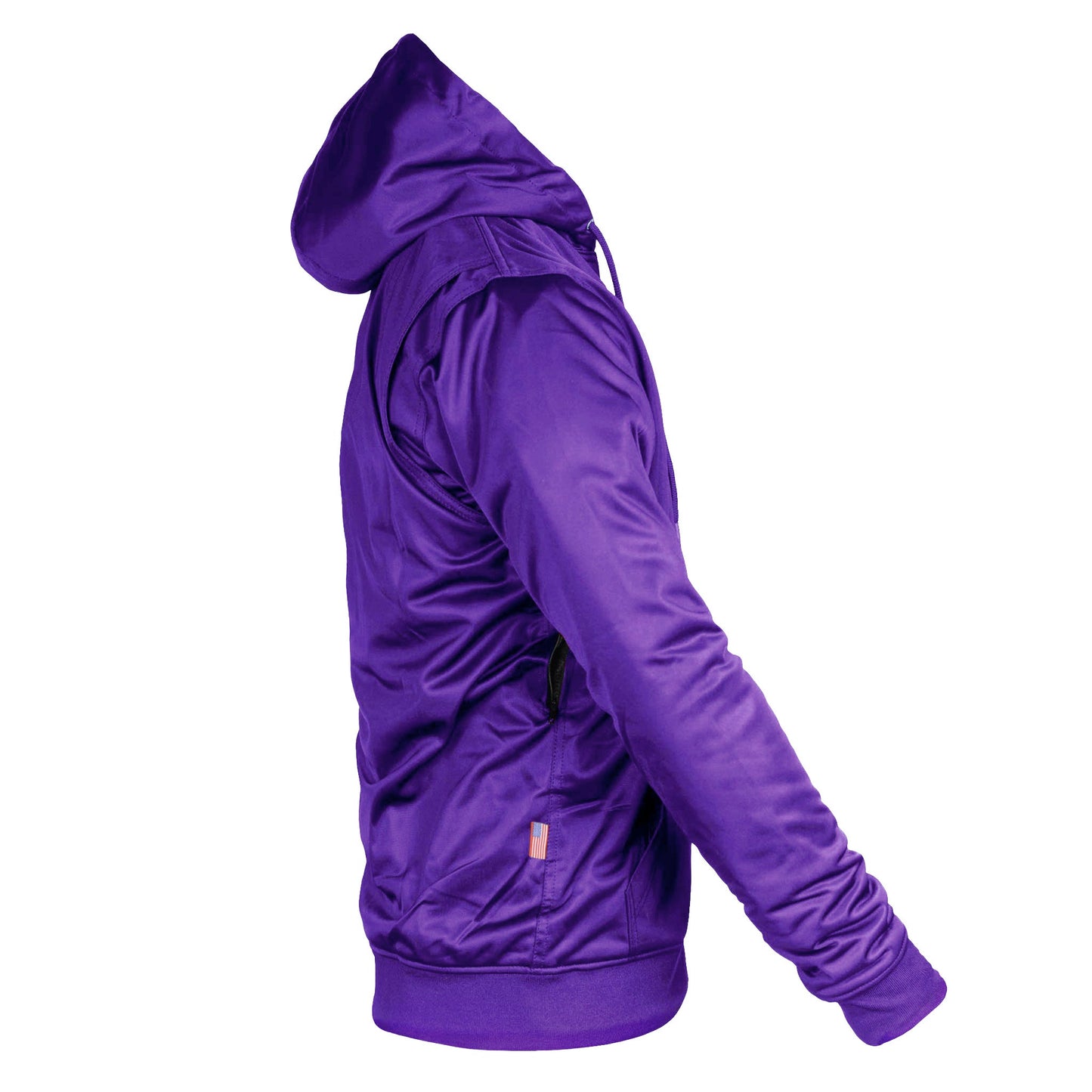 Purple Solid Ultra Protective Hoodie