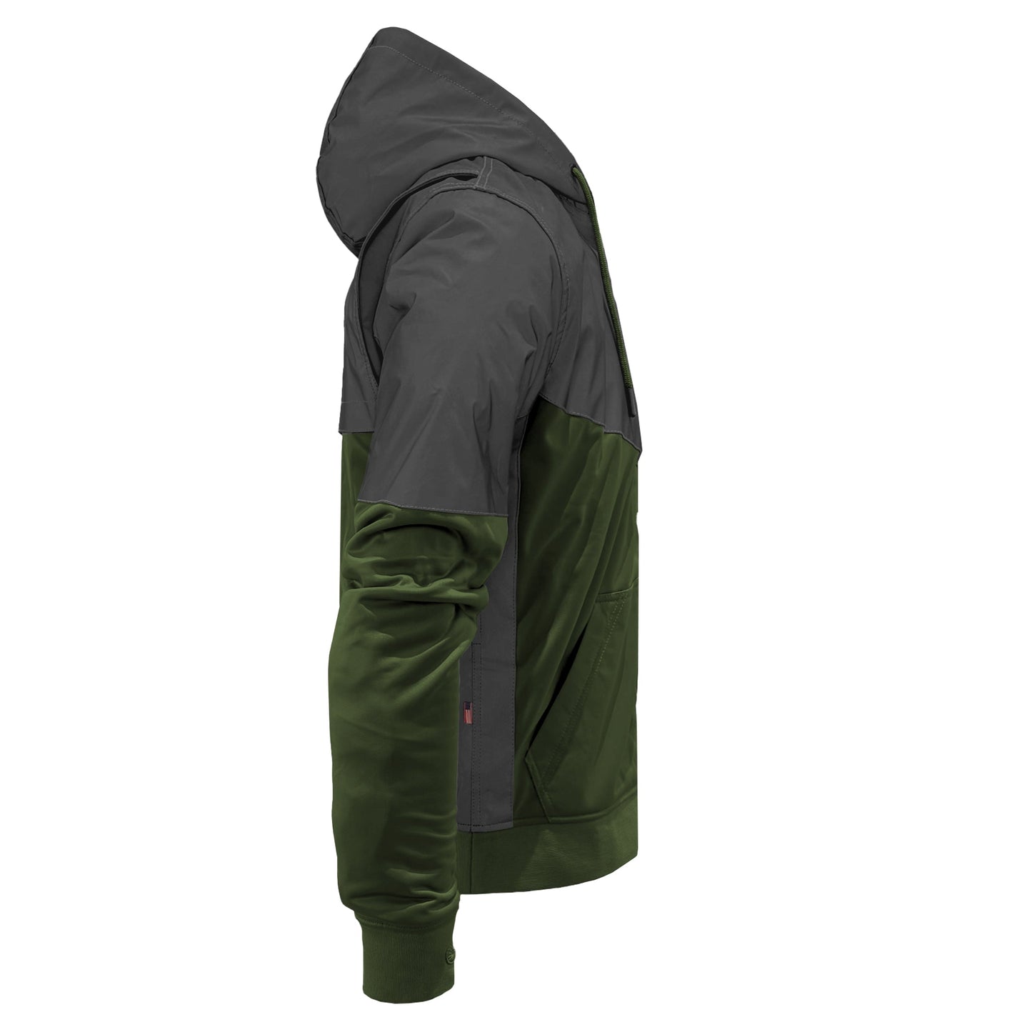 Ultra Reflective Hoodie Army Green Nebula