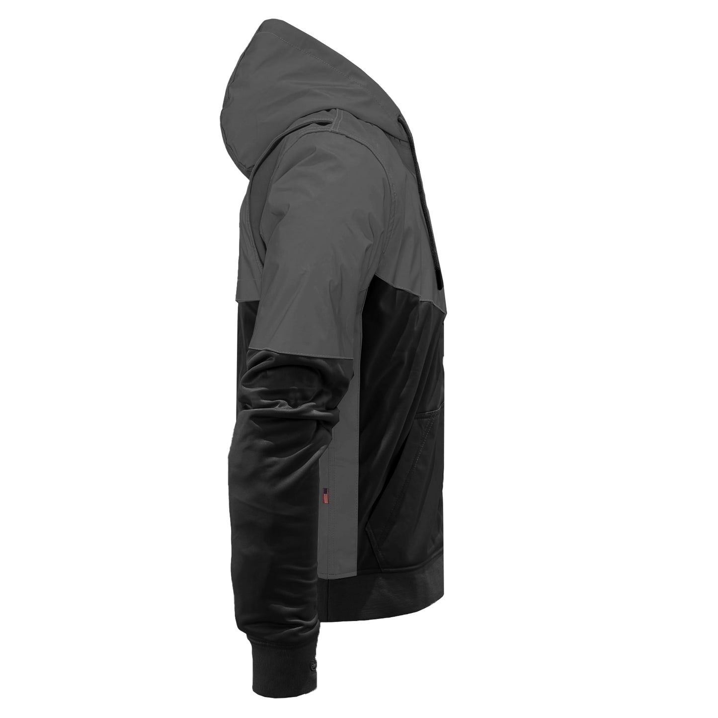 Ultra Reflective Hoodie "Nightfall Nebula" - Black and Black
