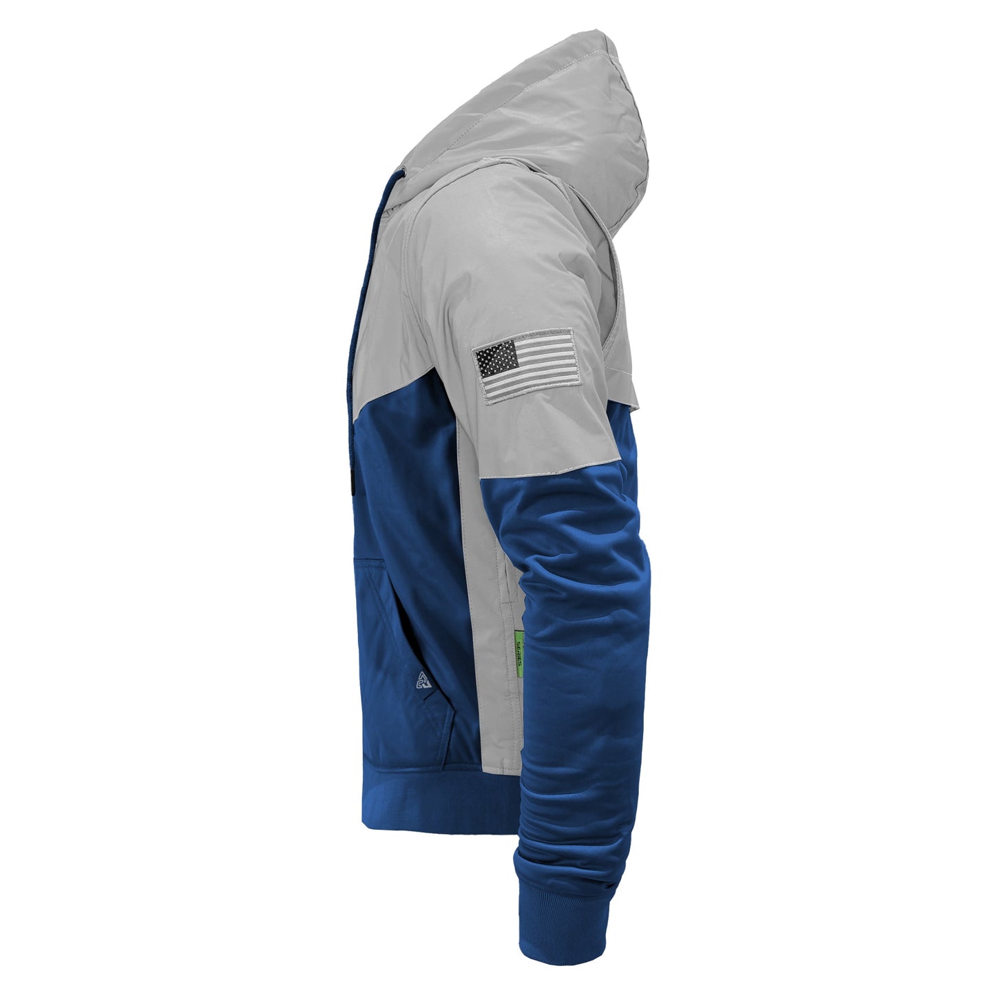 Ultra Reflective Hoodie Blue Eclipse