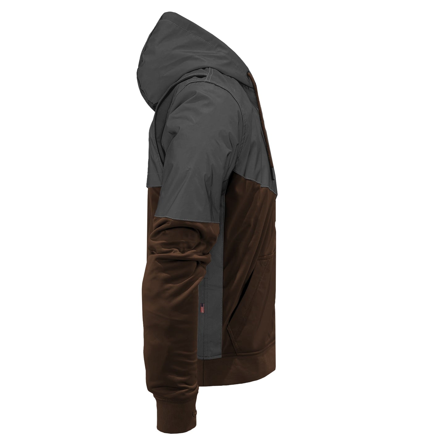 Ultra Reflective Hoodie Brown Nebula