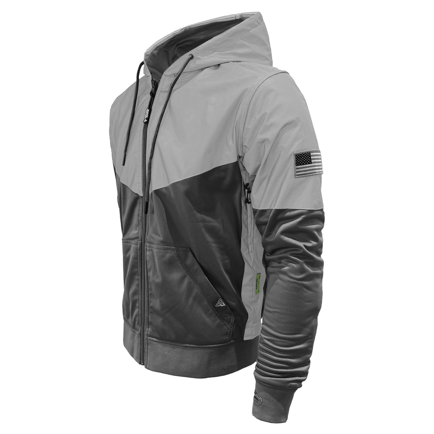 Ultra Reflective Hoodie Dark Grey Eclipse