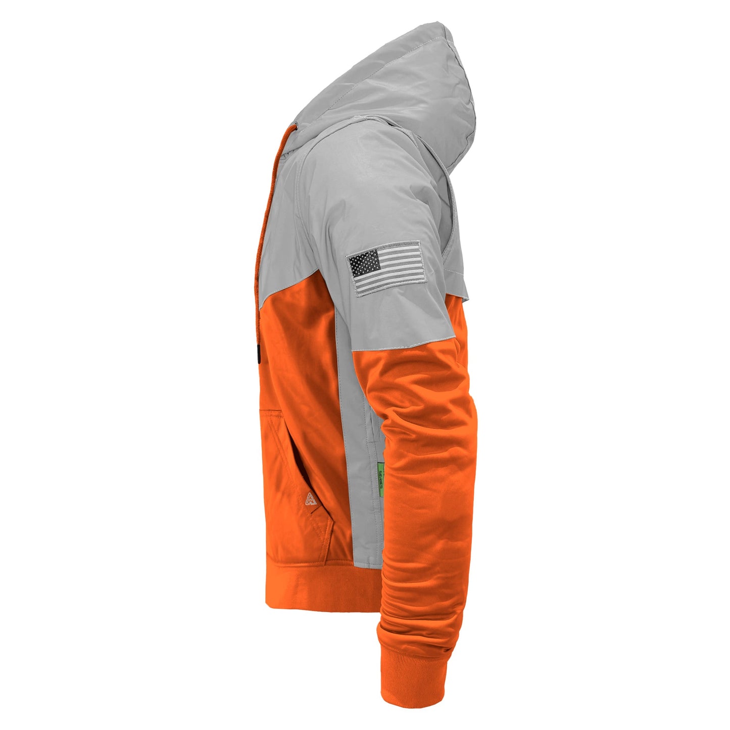 Ultra Reflective Hoodie Hi Vis Orange Eclipse
