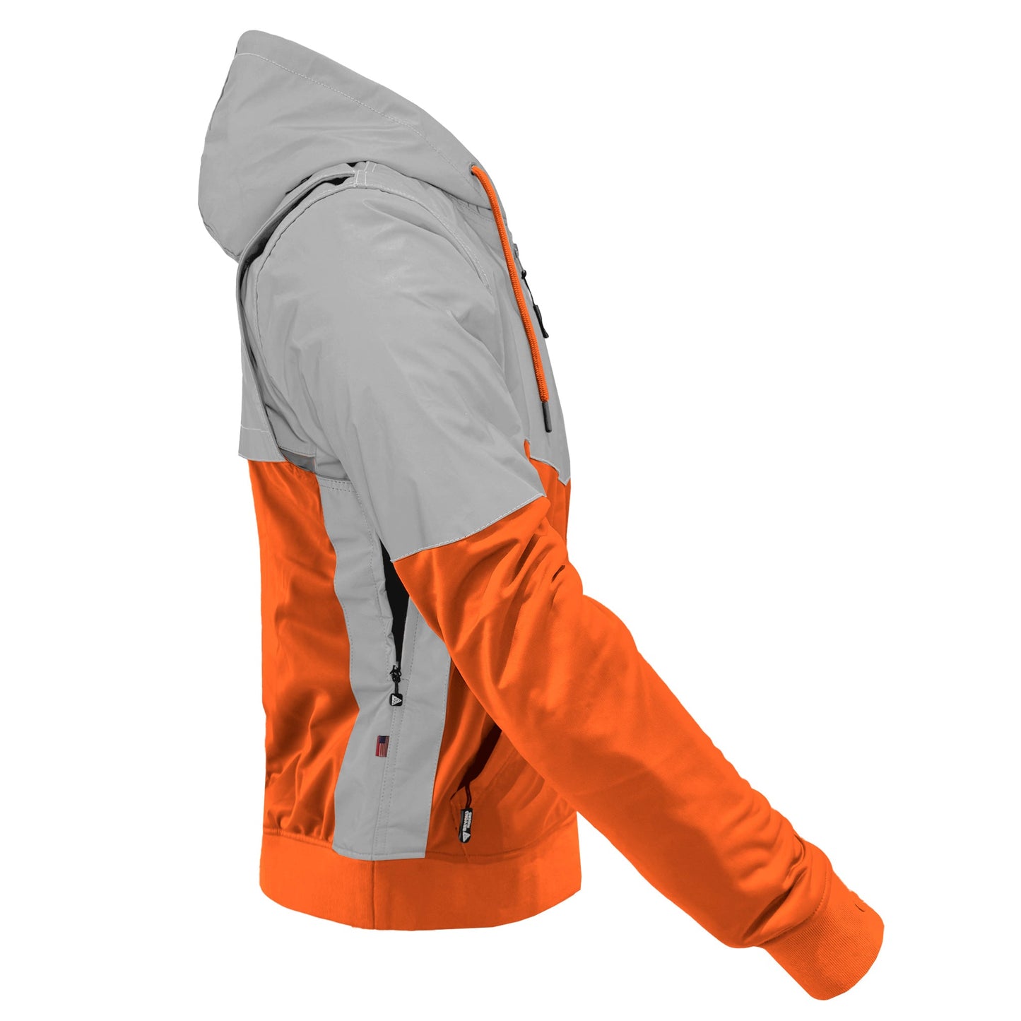 Ultra Reflective Hoodie Hi Vis Orange Eclipse