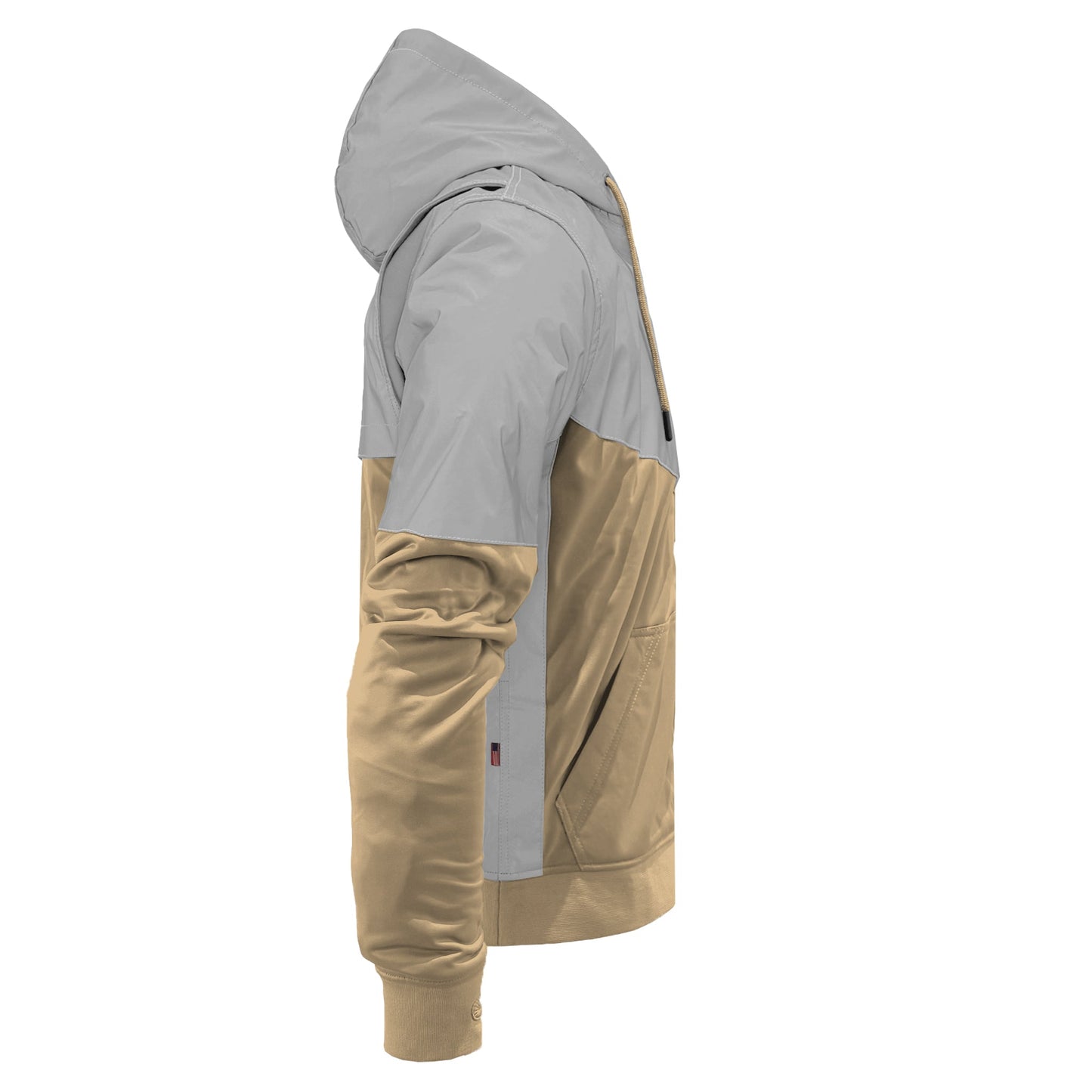 Ultra Reflective Hoodie Khaki Eclipse
