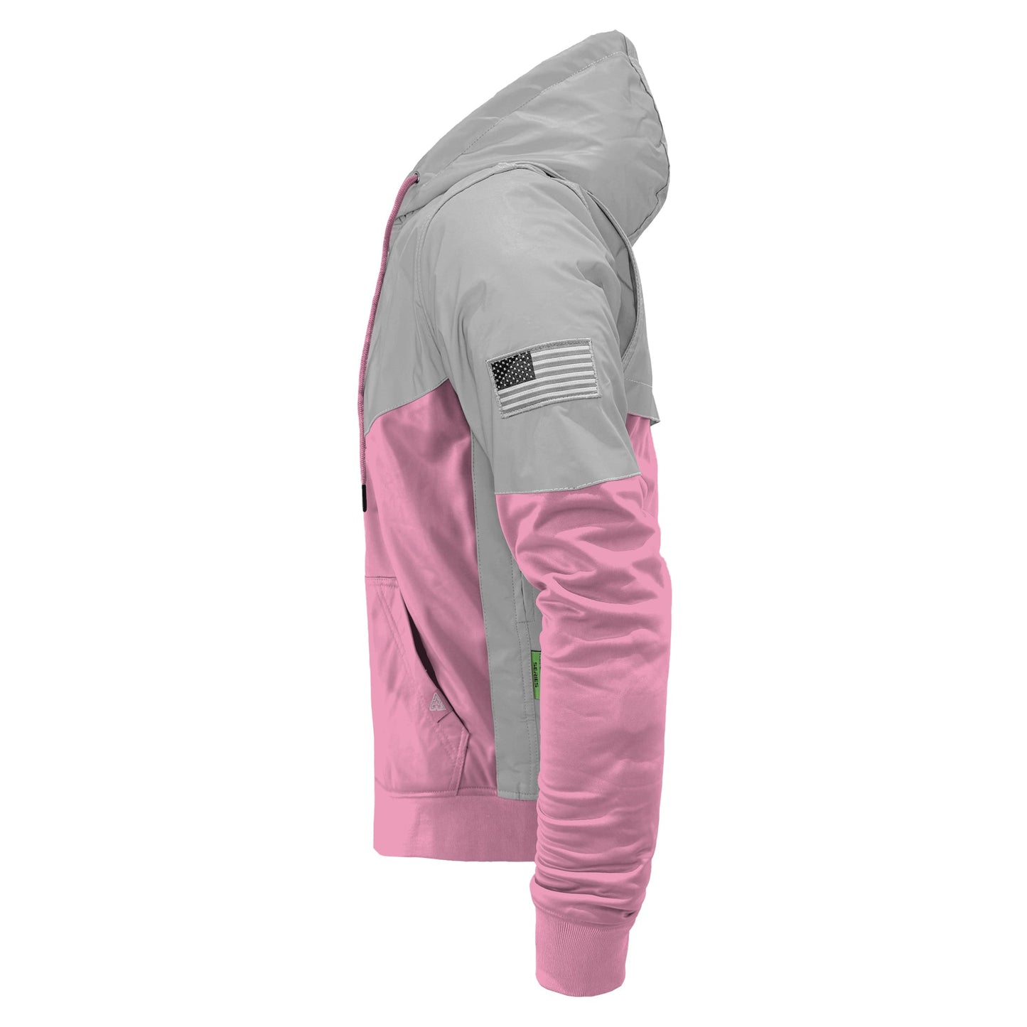 Ultra Reflective Hoodie Light Pink Eclipse