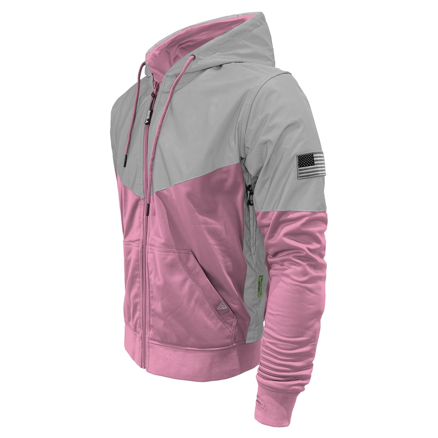 Ultra Reflective Hoodie Light Pink Eclipse
