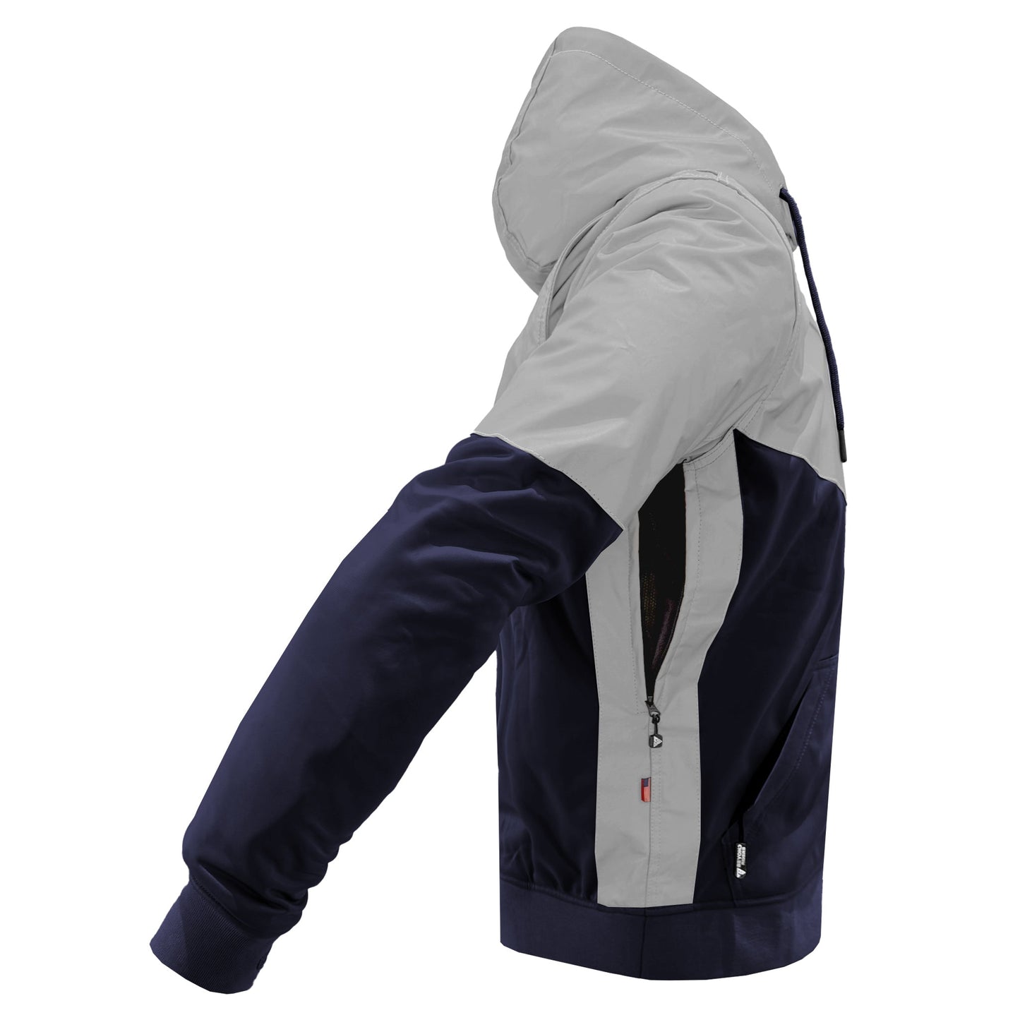 Ultra Reflective Hoodie Navy Blue Eclipse