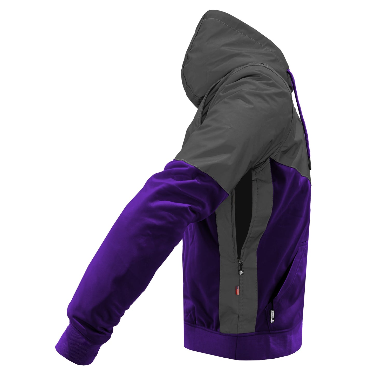 Ultra Reflective Hoodie Purple Nebula