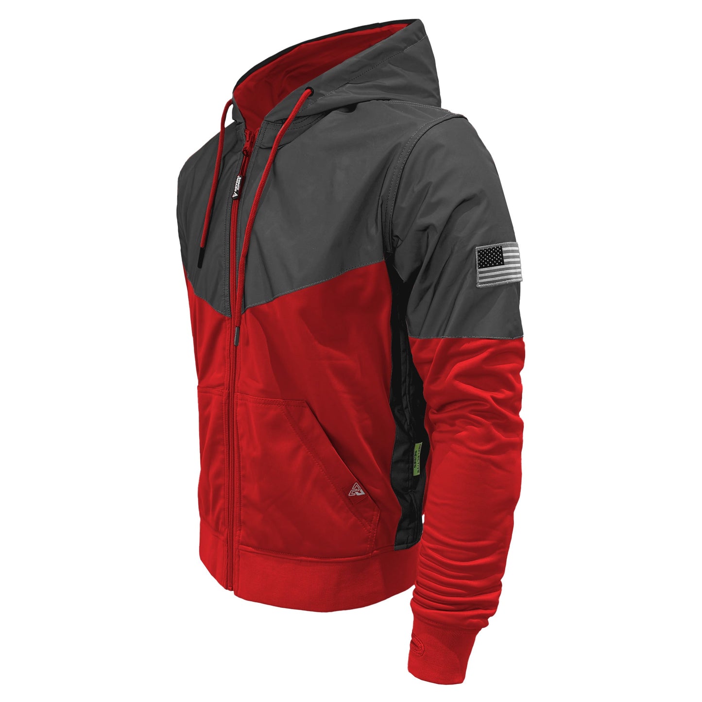 Ultra Reflective Hoodie Red Nebula