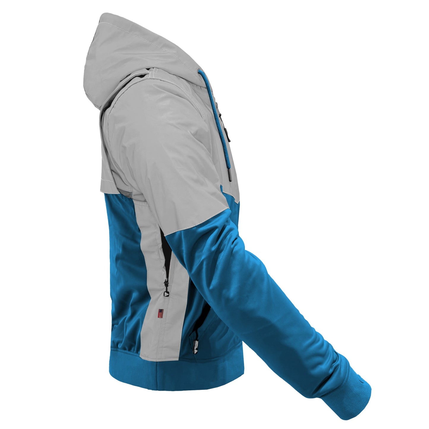 Ultra Reflective Hoodie Teal Eclipse