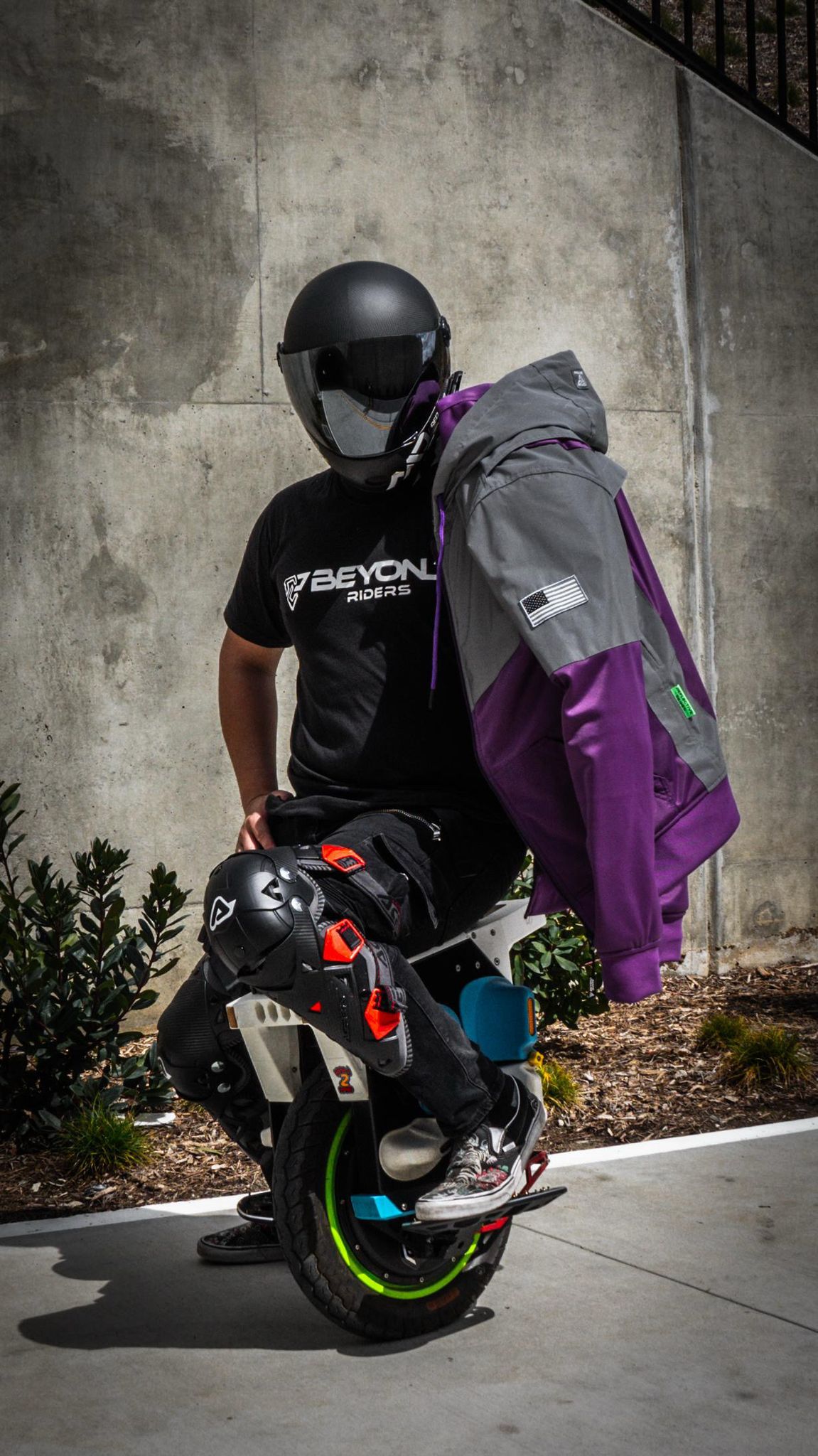 Ultra Reflective Hoodie Purple Eclipse