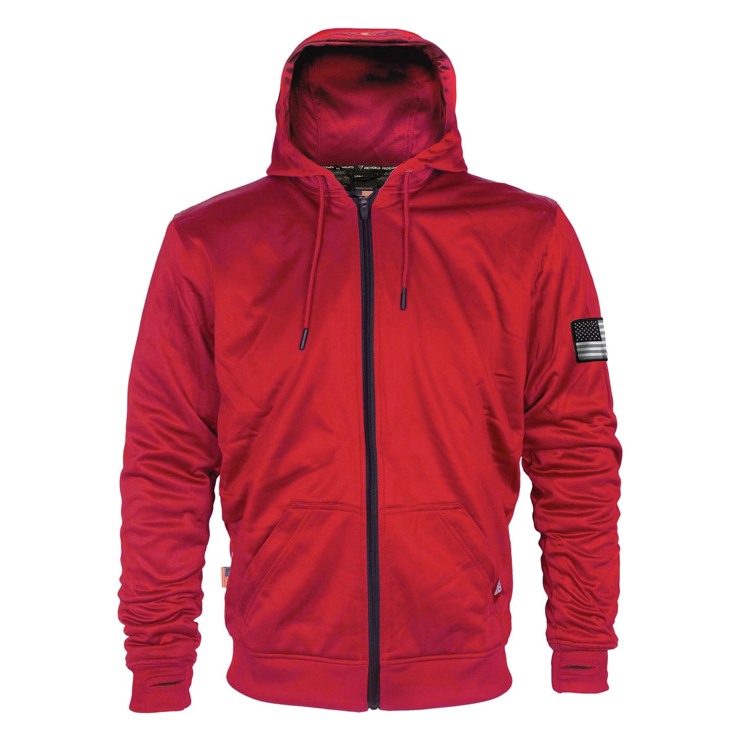 Red Solid Ultra Protective Hoodie