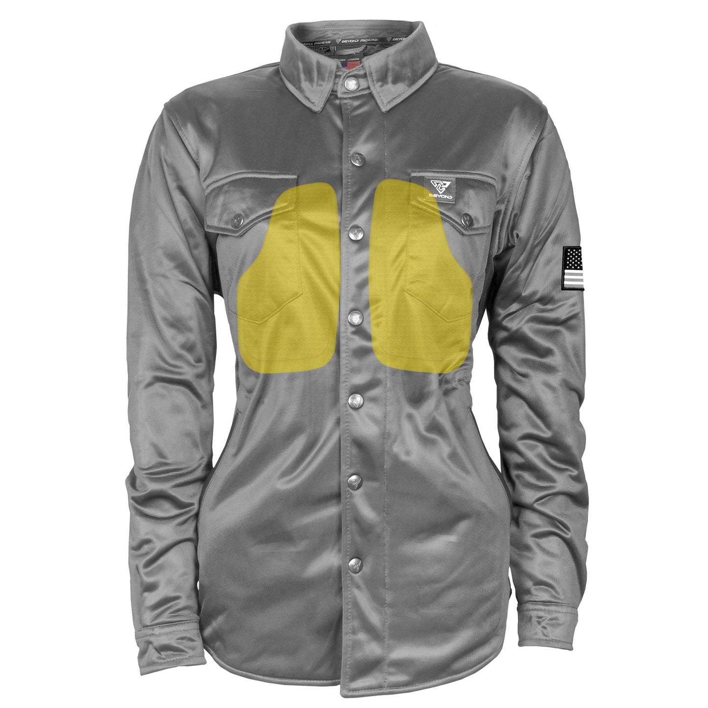 ‌Ultra Protective Shirt for Women - Dark Gray Solid