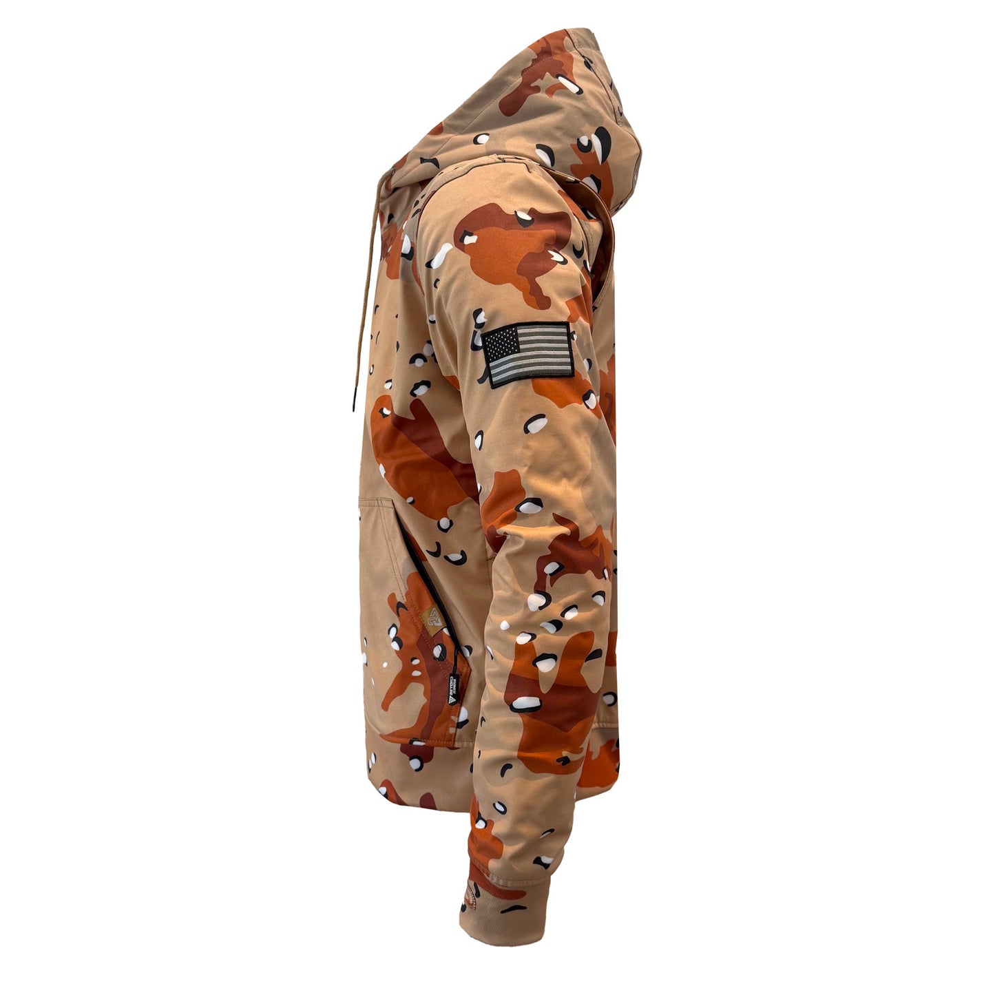 Protective SoftShell Unisex Camouflage Hoodie - “Dagger Two”