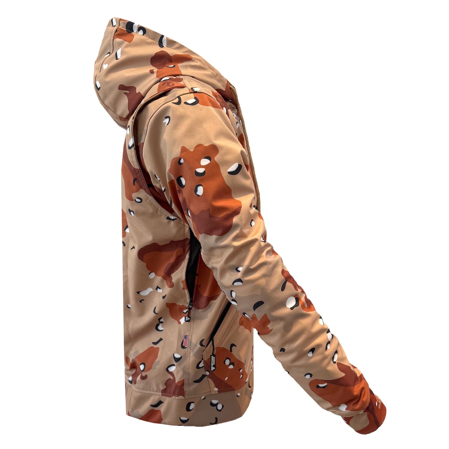 Protective SoftShell Unisex Camouflage Hoodie - “Dagger Two”
