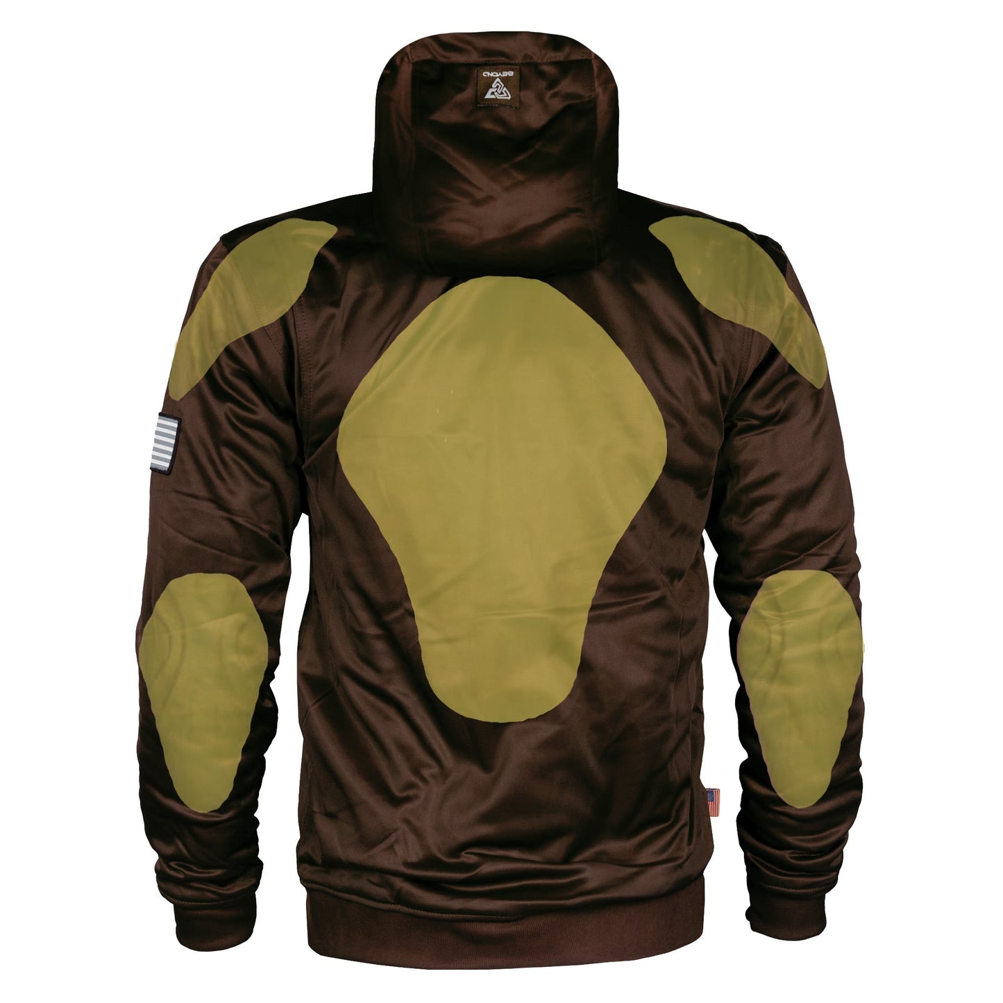 ‌Brown Solid Ultra Protective Hoodie