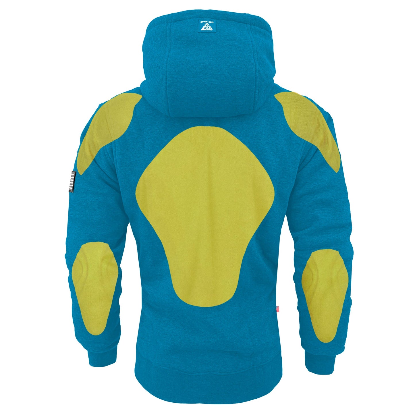 Protective Fleece Unisex Hoodie - Aqua Blue