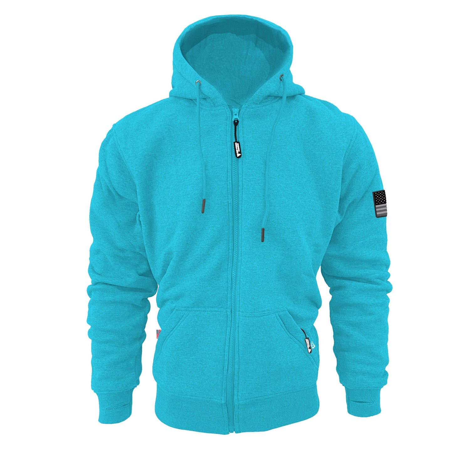 Protective Fleece Unisex Hoodie - Sky Blue