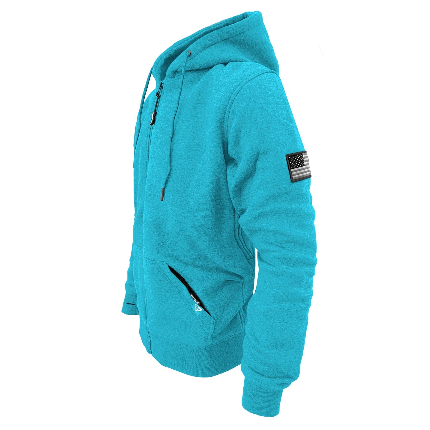 Protective Fleece Unisex Hoodie - Sky Blue