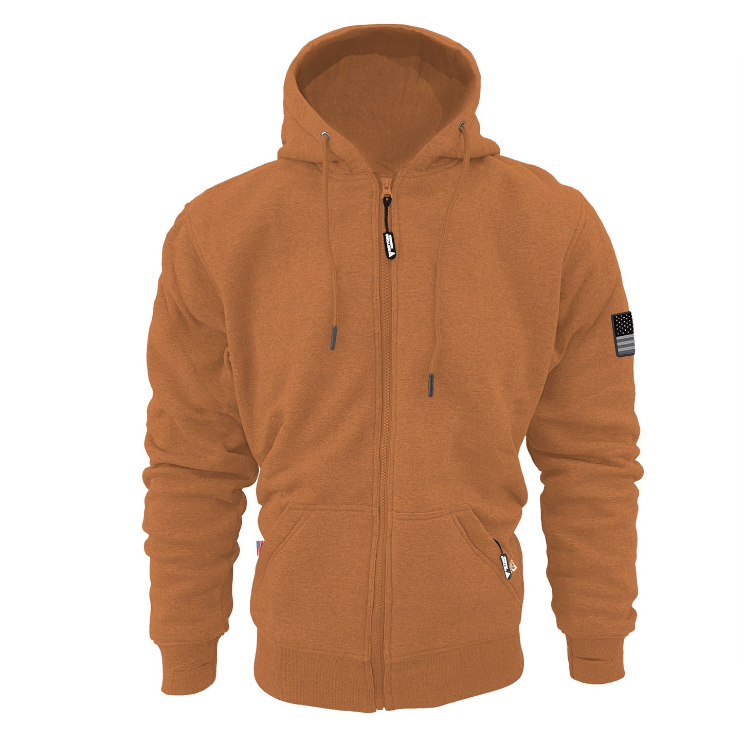 Protective Fleece Unisex Hoodie - Camel