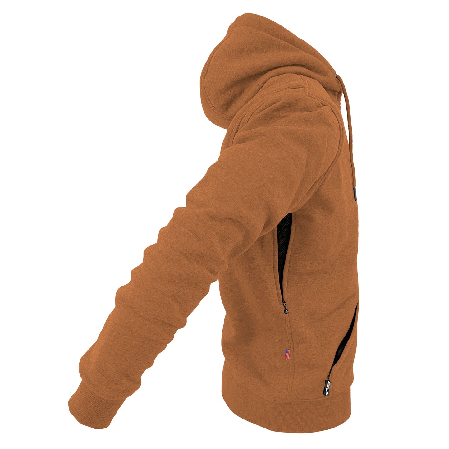Protective Fleece Unisex Hoodie - Camel