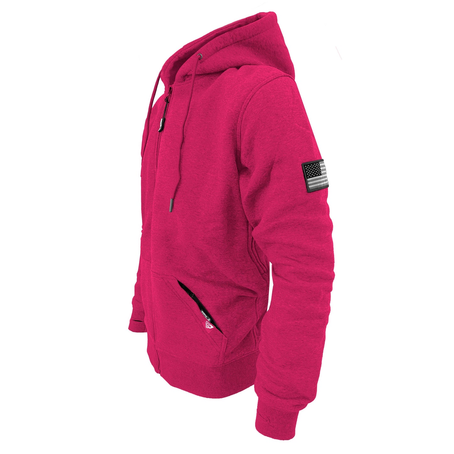 Protective Fleece Unisex Hoodie - Pink