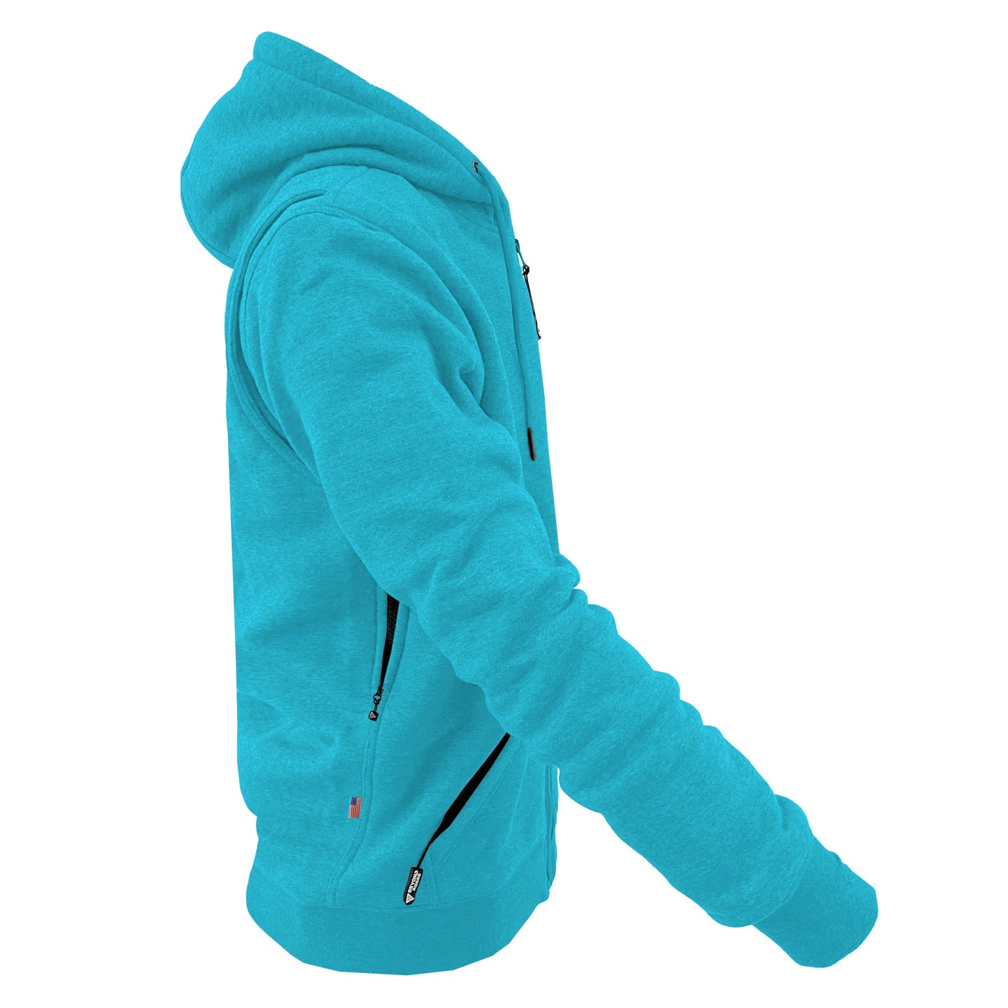 Protective Fleece Unisex Hoodie - Sky Blue