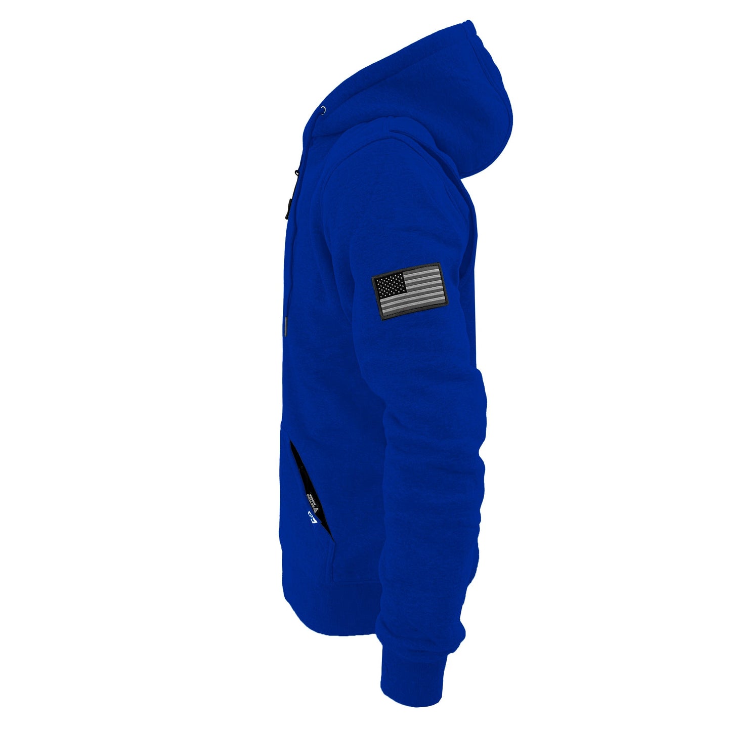 Protective Fleece Unisex Hoodie - Royal Blue