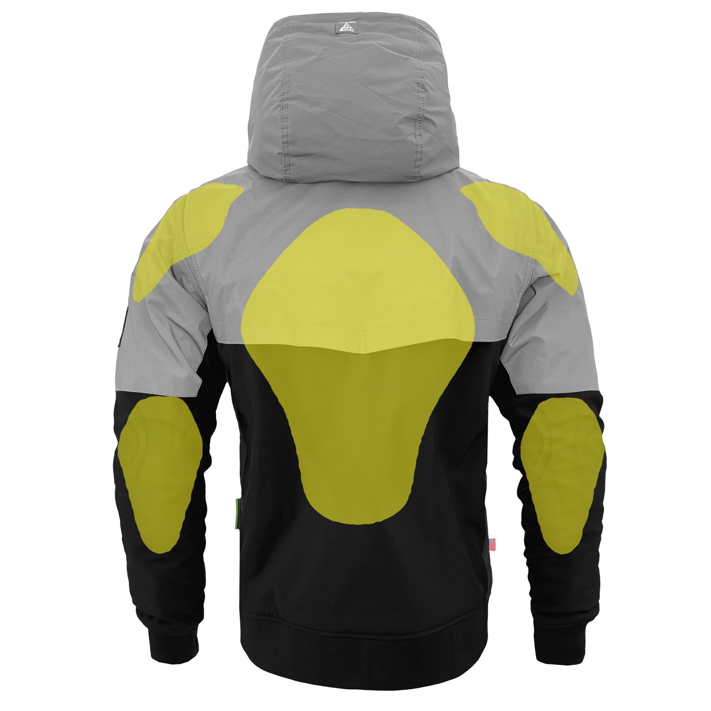 SoftShell Reflective "Alloy Eclipse" Hoodie - Black and Silver