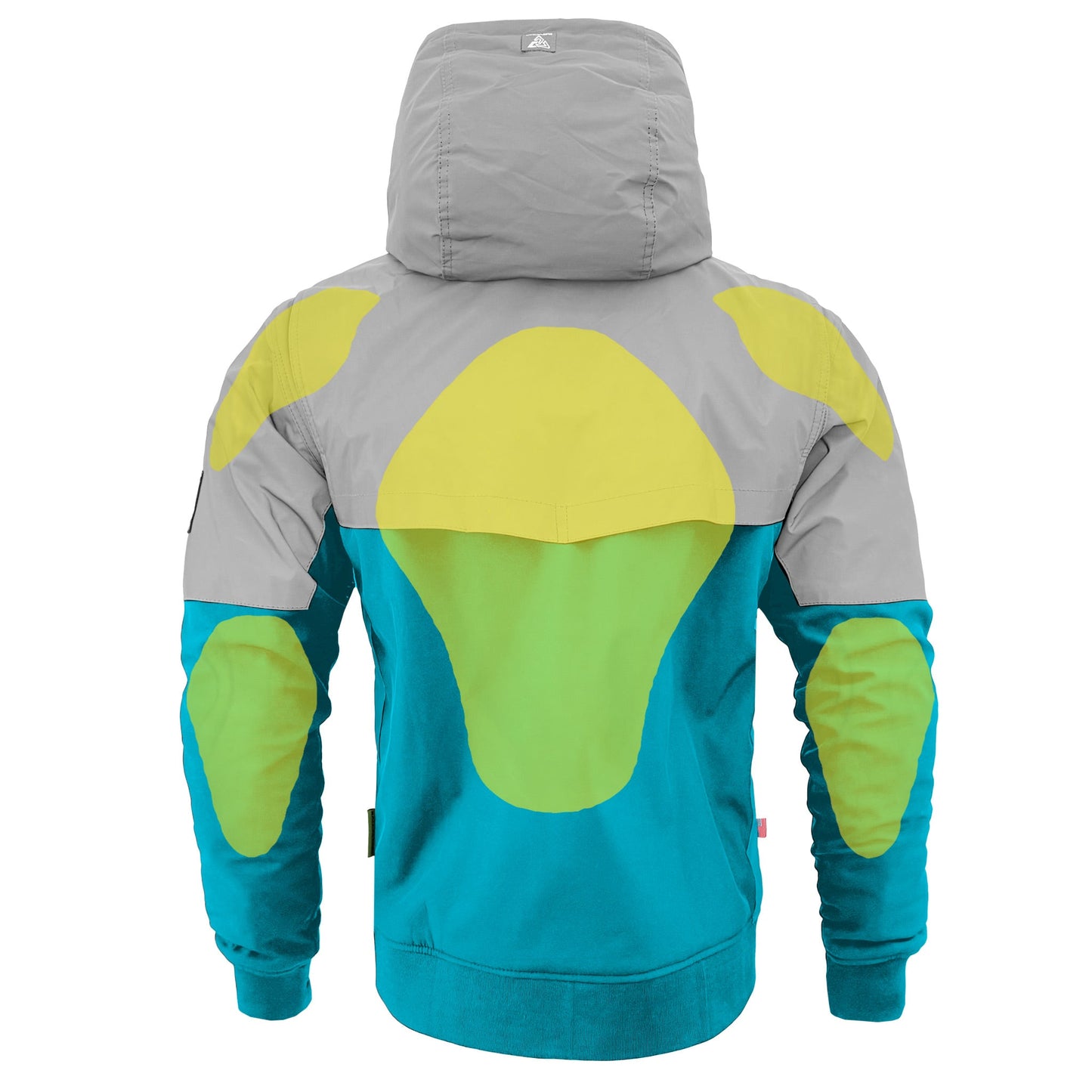SoftShell Reflective Arctic Blue Eclipse Hoodie