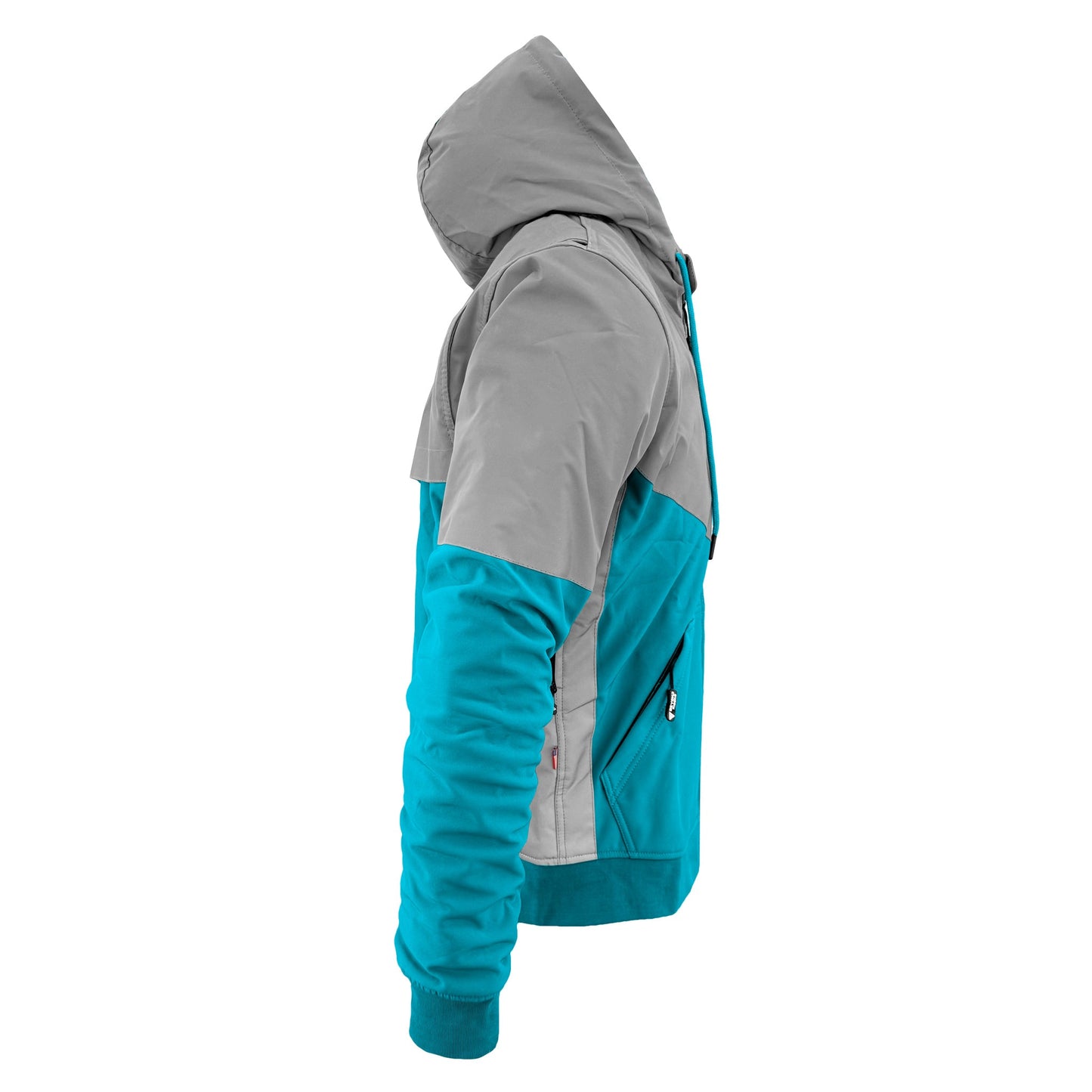 SoftShell Reflective Arctic Blue Eclipse Hoodie