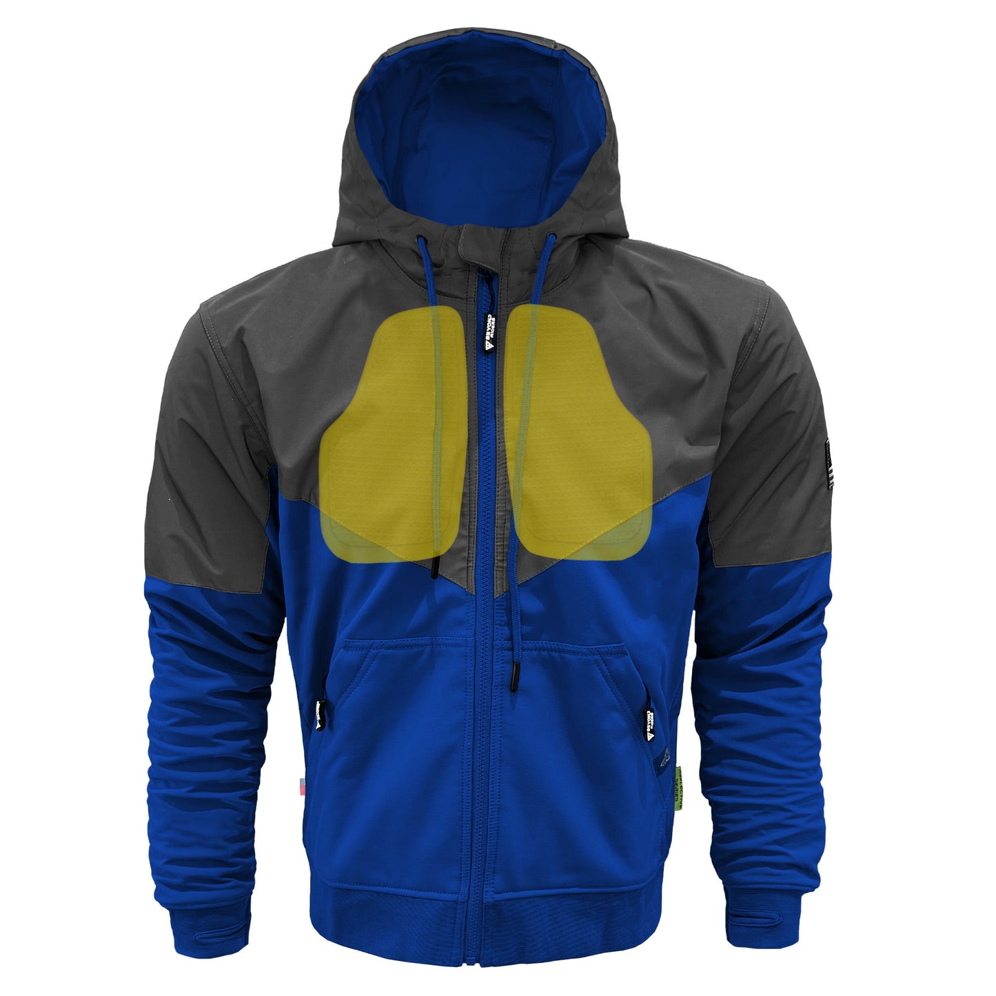 SoftShell Reflective Blue Nebula Hoodie
