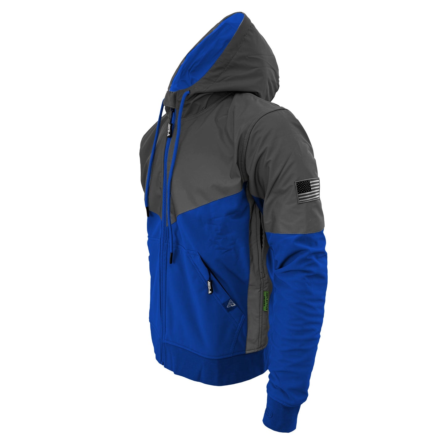 SoftShell Reflective Blue Nebula Hoodie