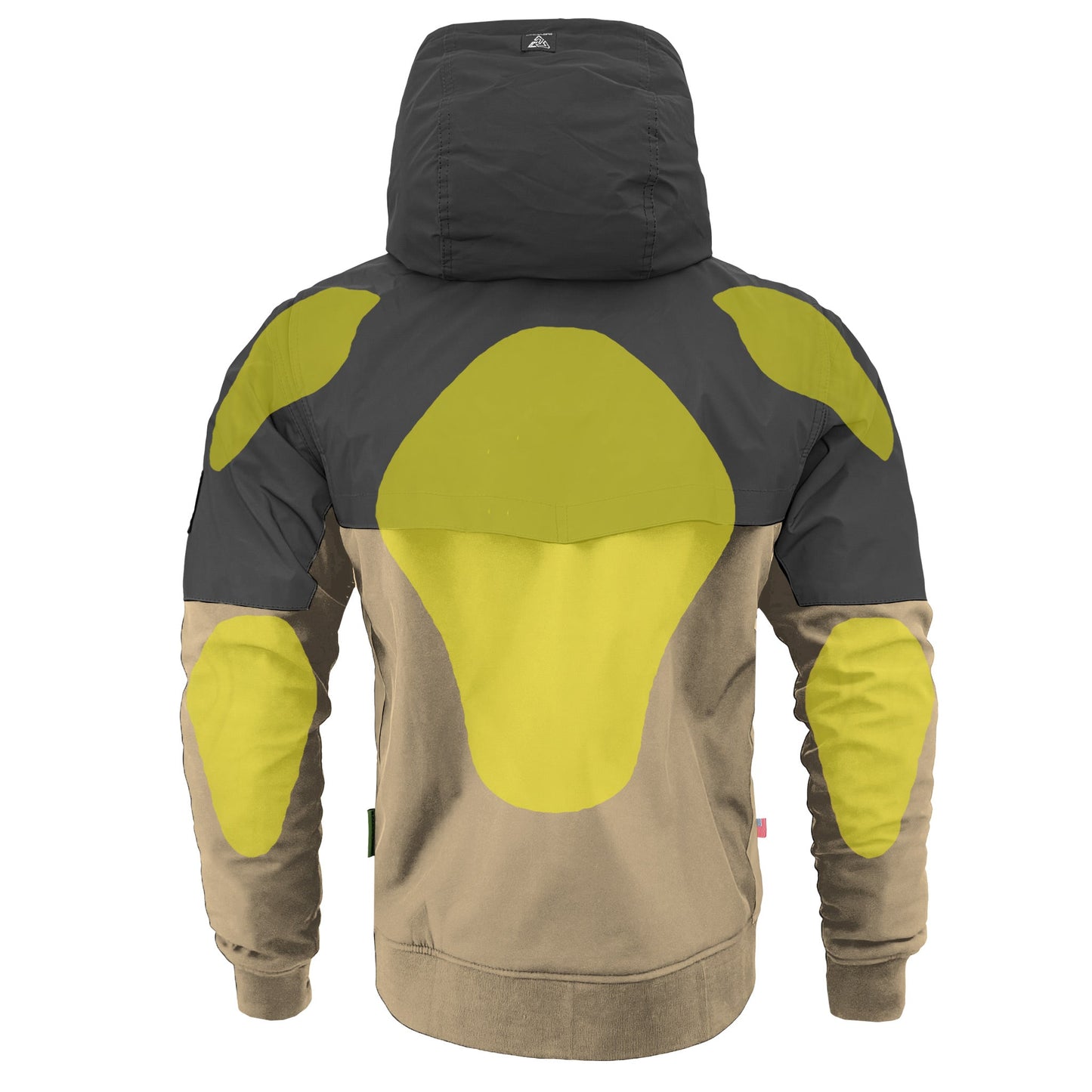 SoftShell Reflective Khaki Nebula Hoodie