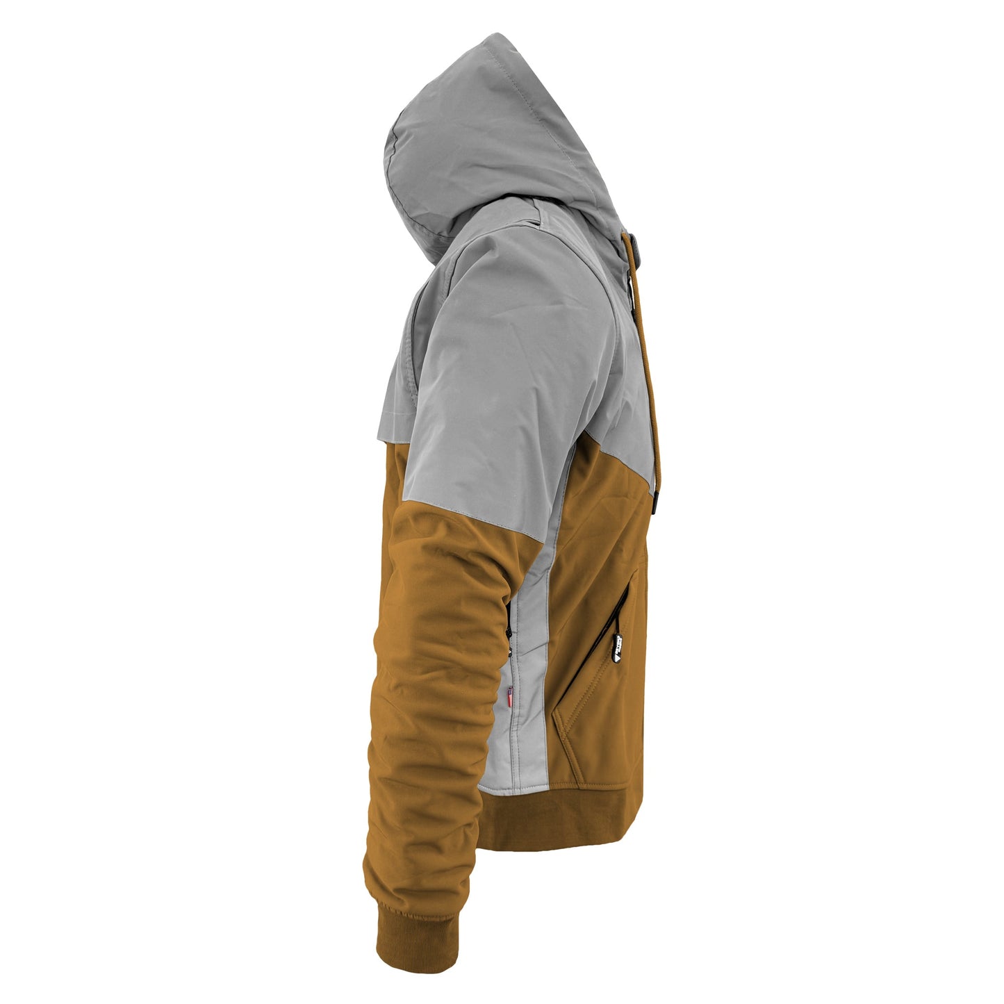 SoftShell Reflective Mustard Eclipse Hoodie