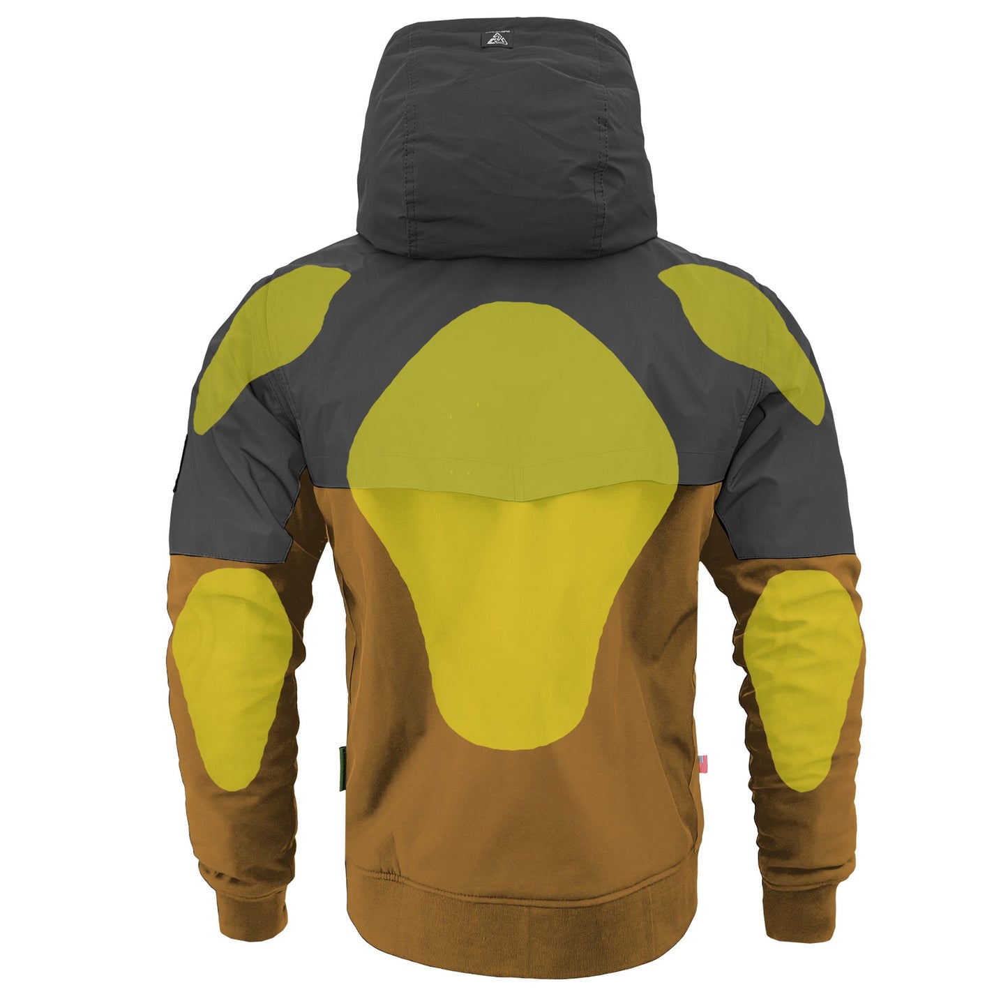 SoftShell Reflective Mustard Nebula Hoodie